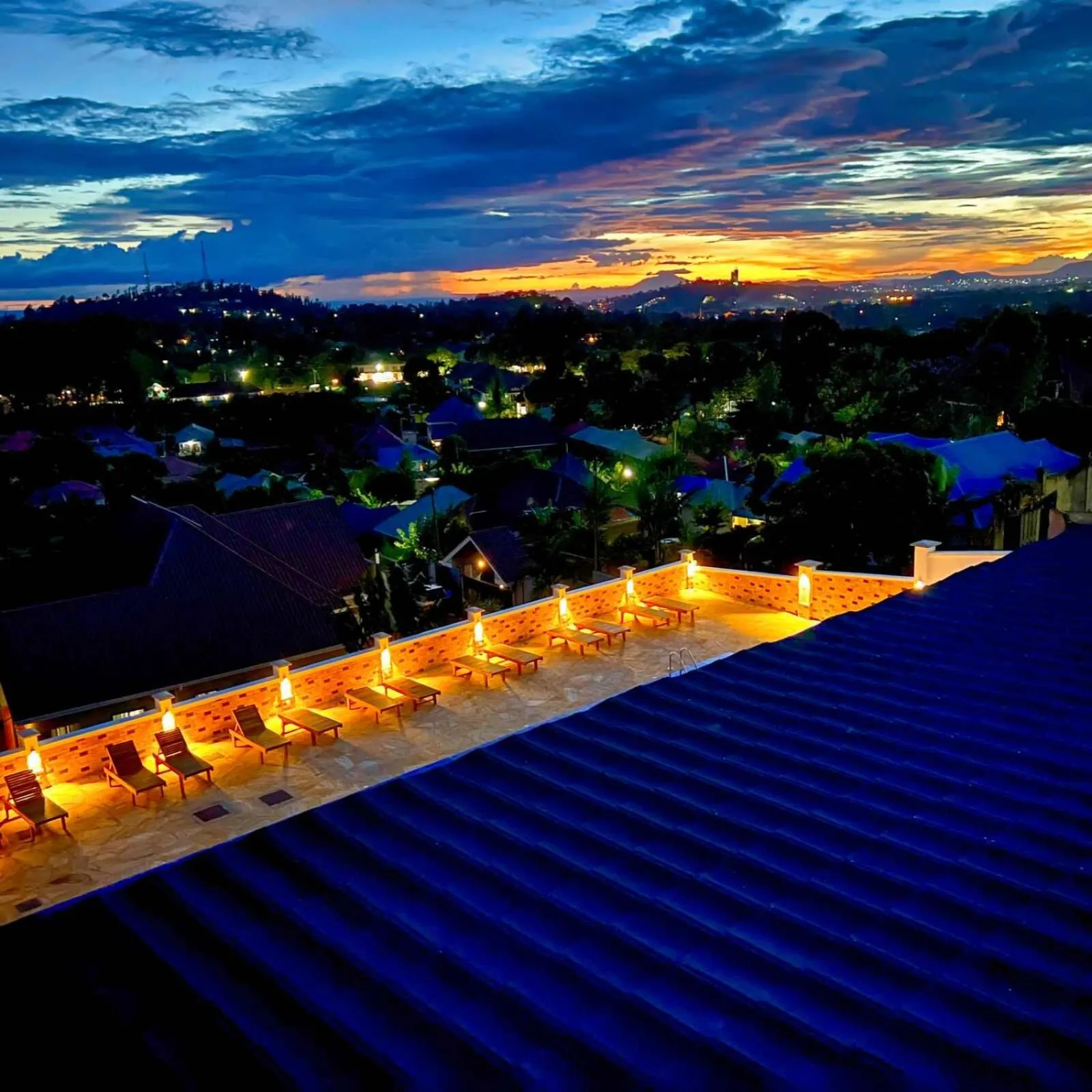 Quiet street view in Moshono Hillside