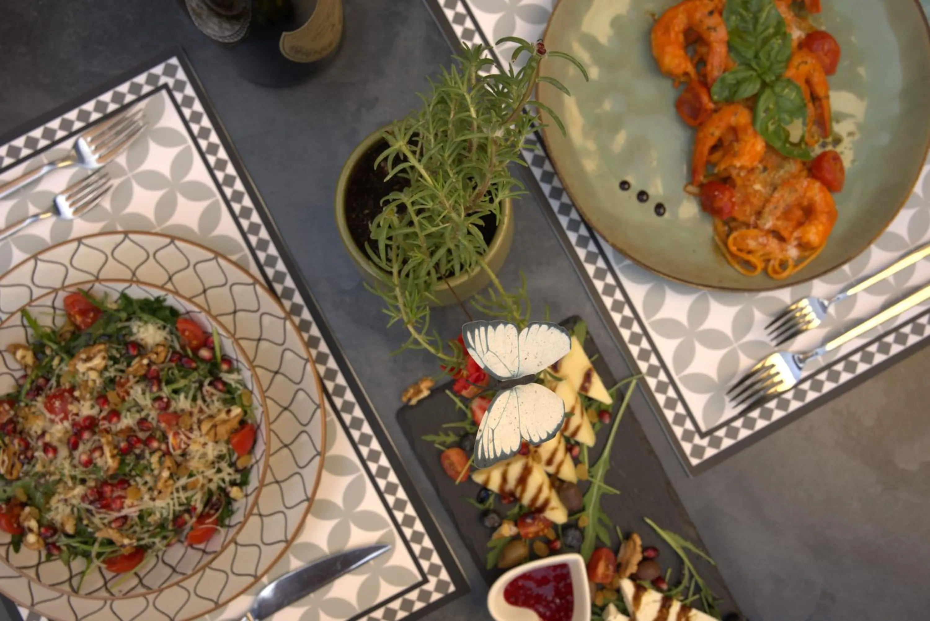 Food in Ruby Hotel Prishtina