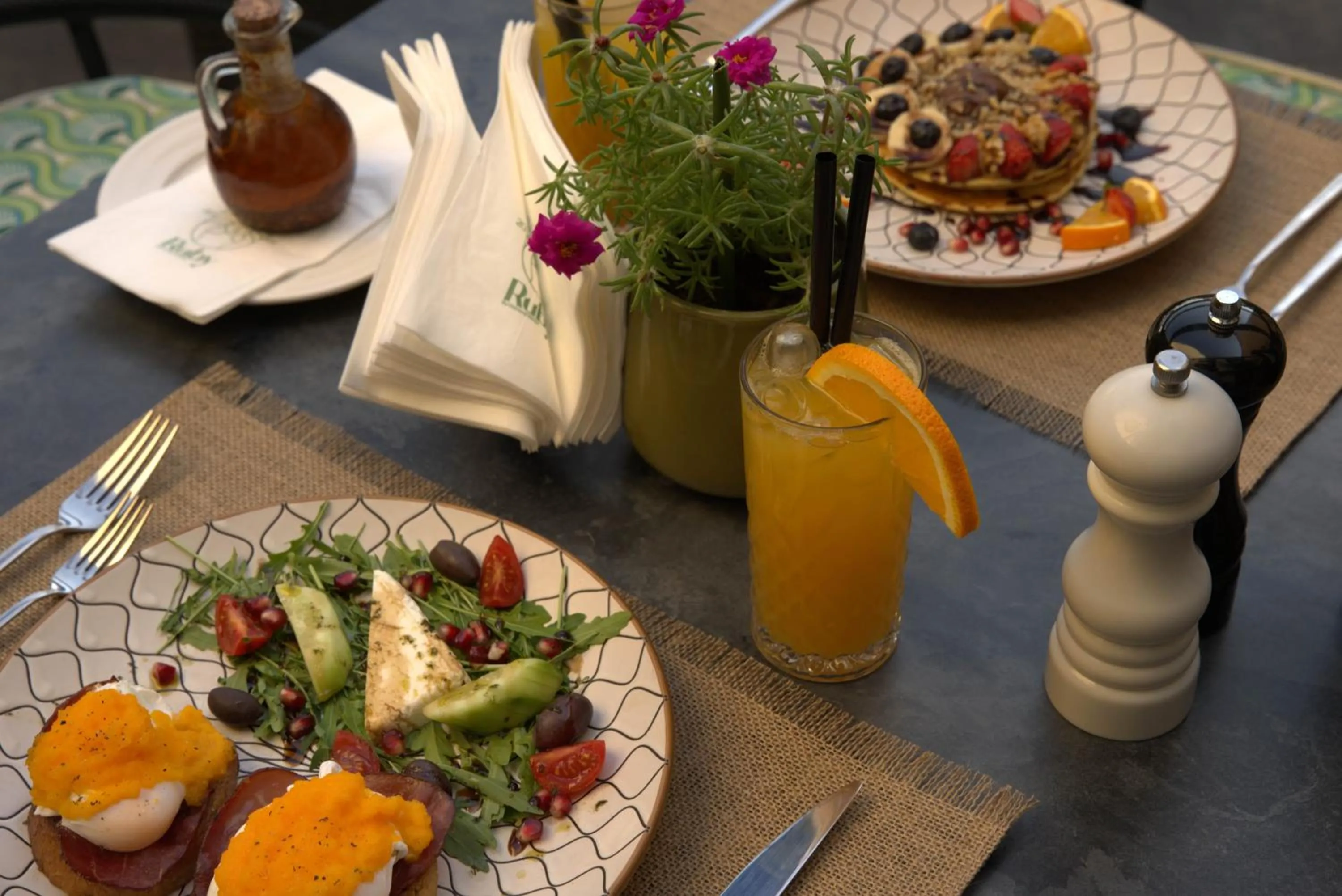 Breakfast in Ruby Hotel Prishtina