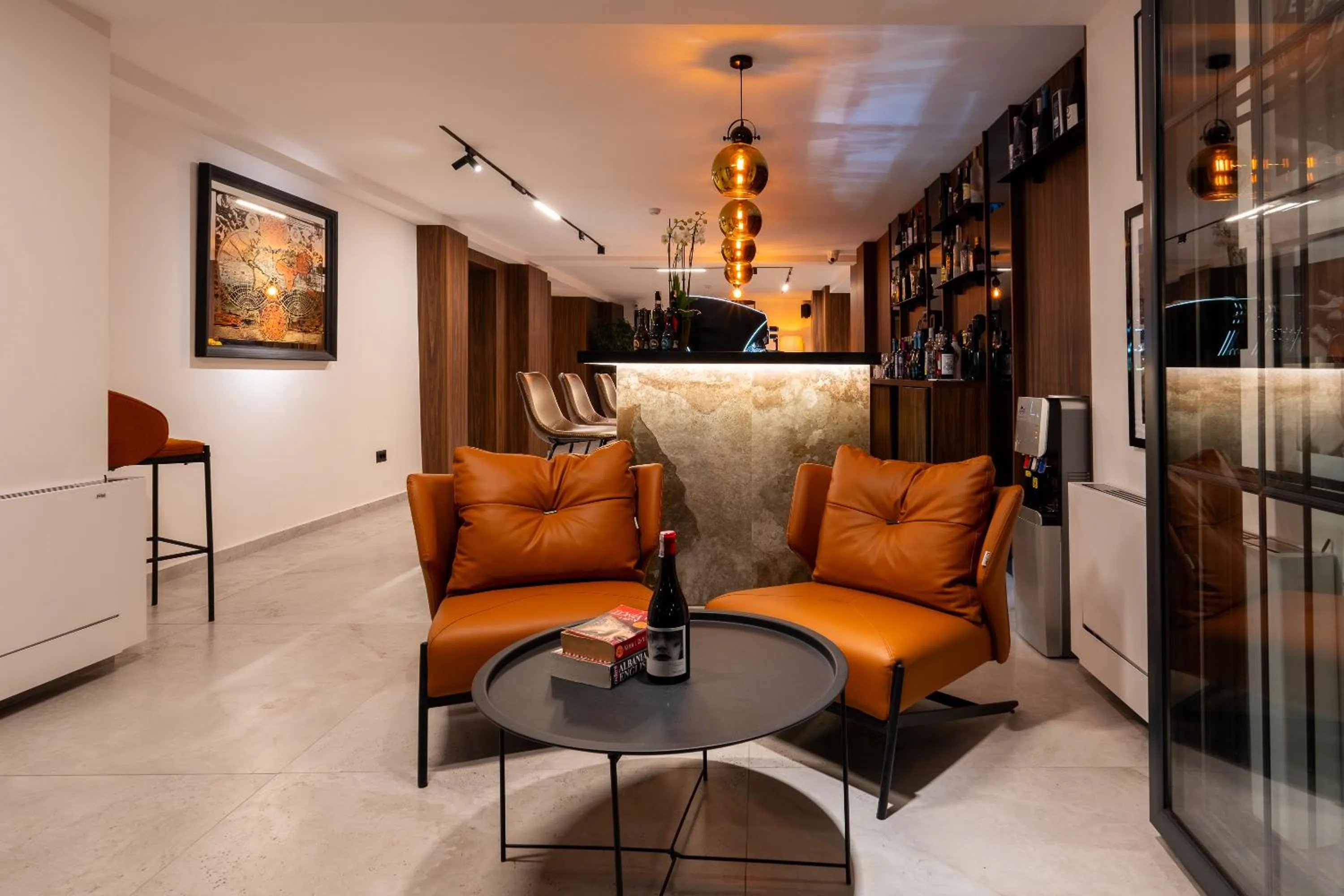 Lobby or reception in Ruby Hotel Prishtina