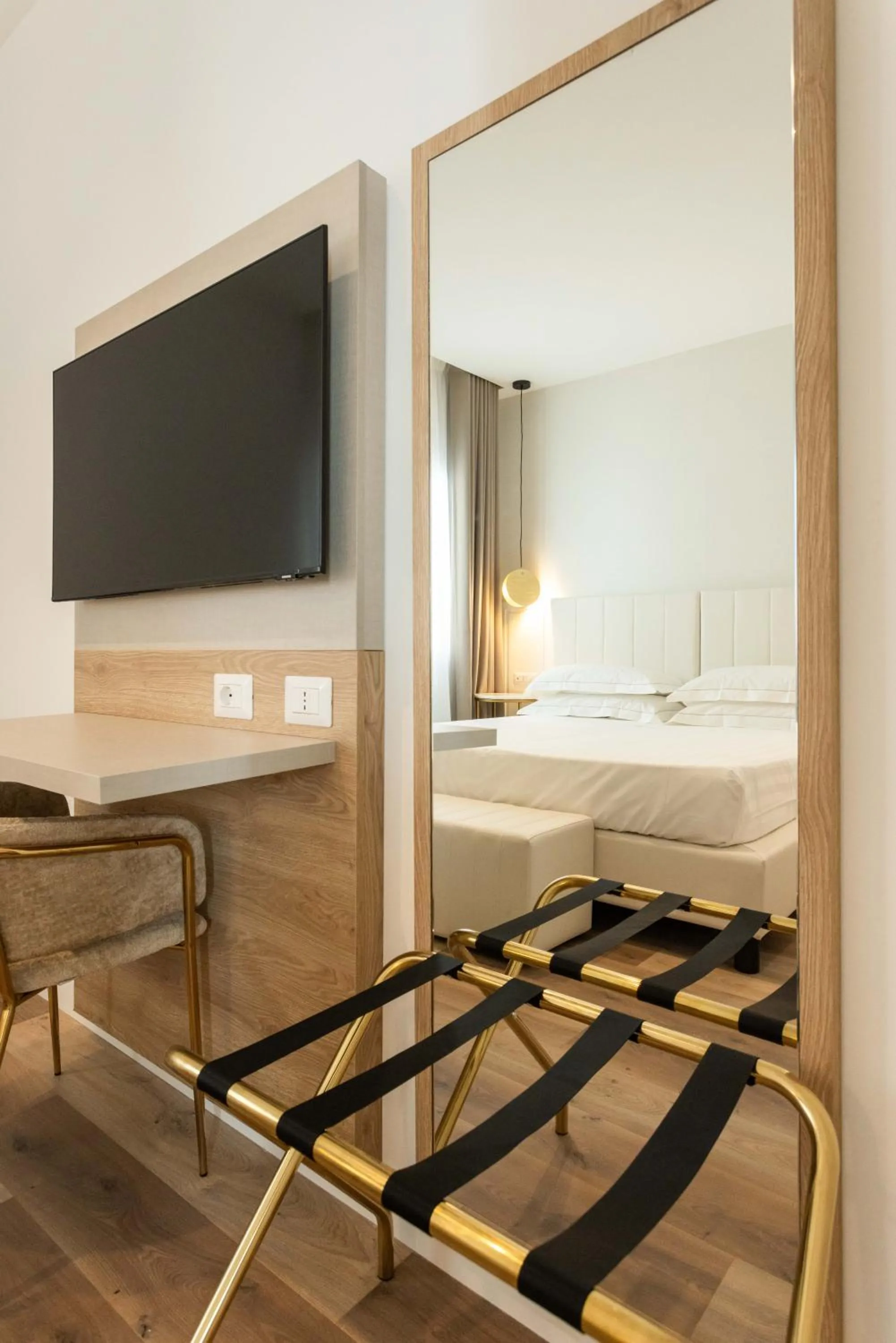 Bed in Mondello Glam Hotel & Terrace