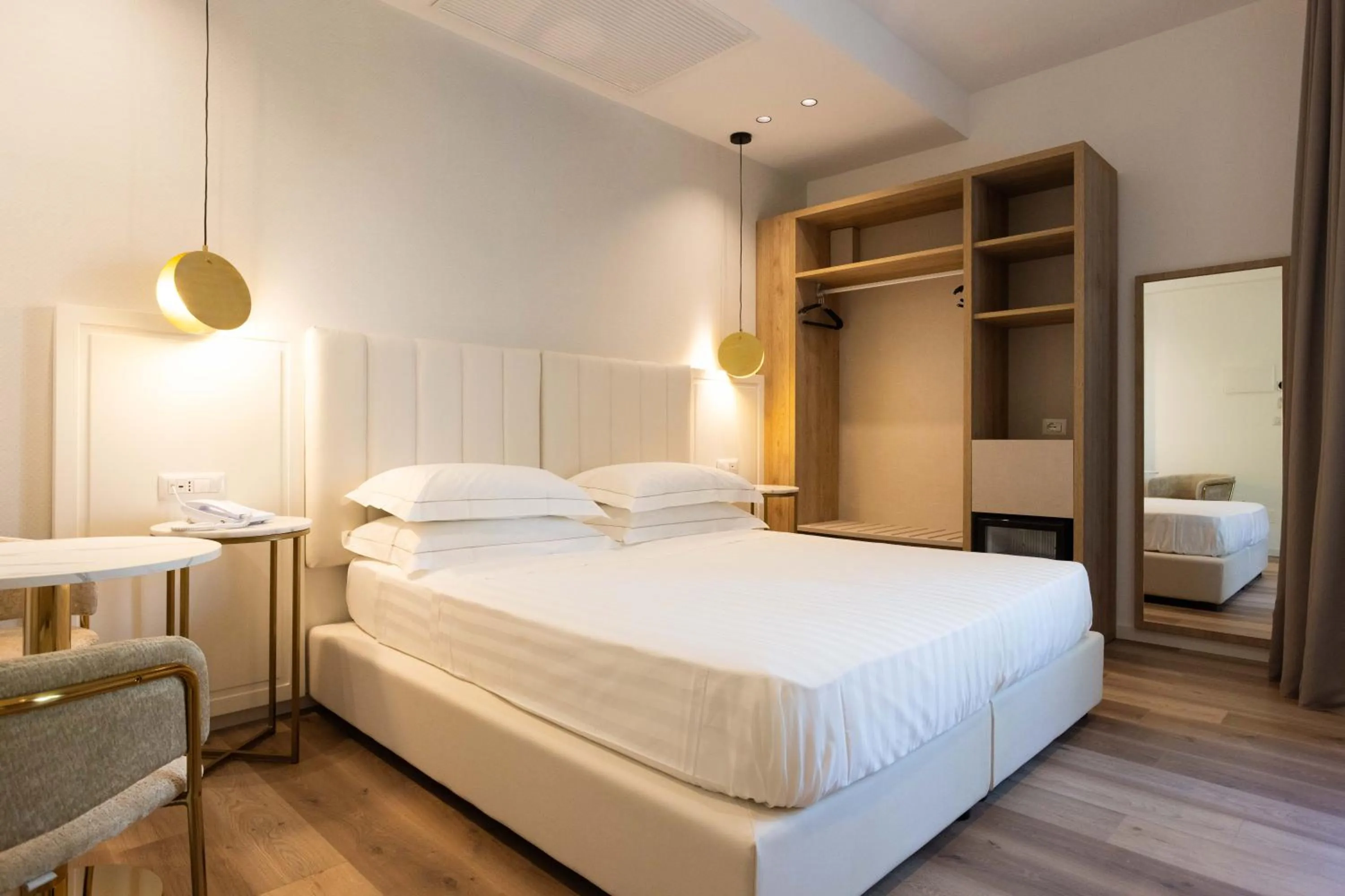 Bed in Mondello Glam Hotel & Terrace