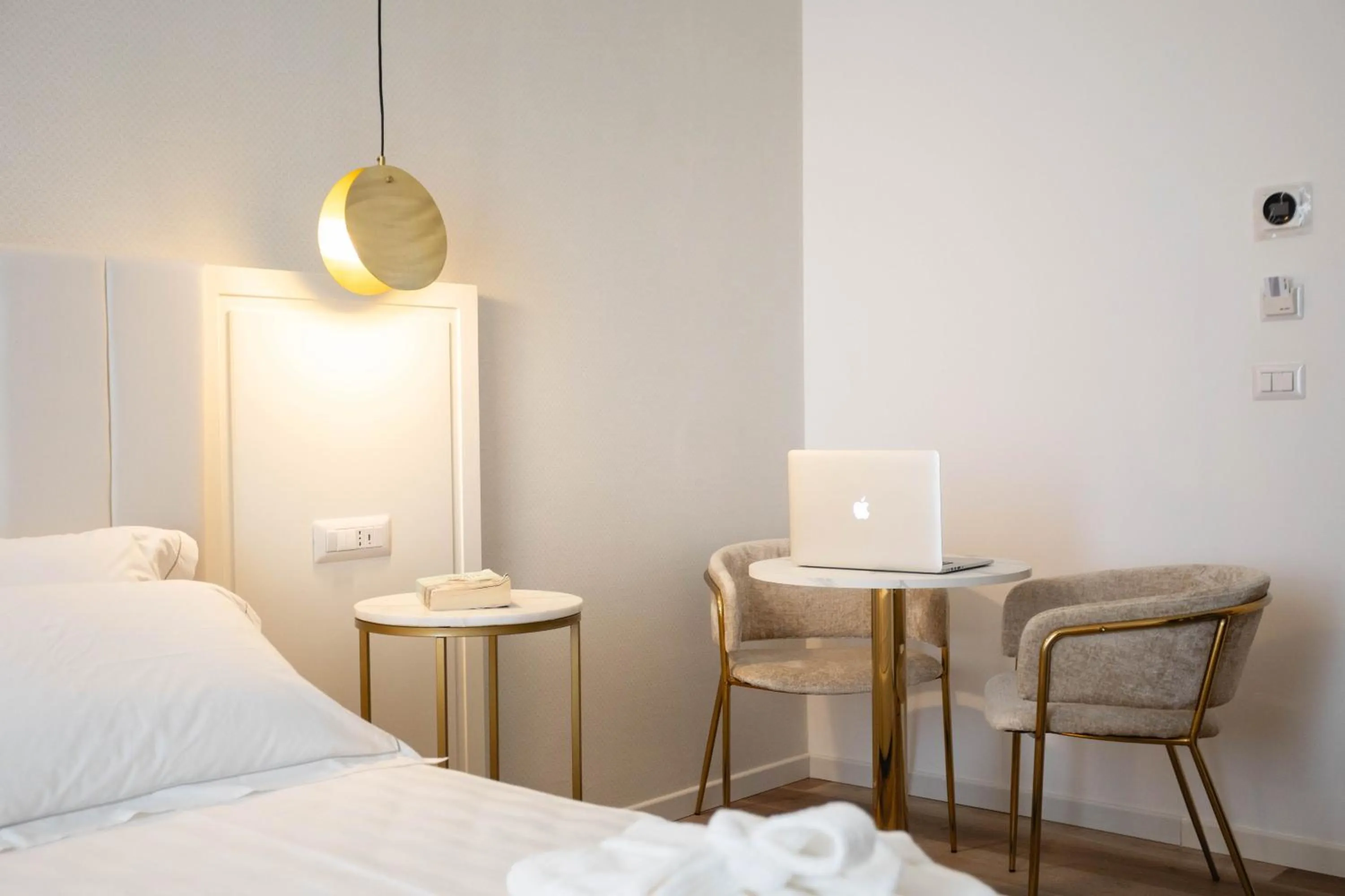 Bed in Mondello Glam Hotel & Terrace