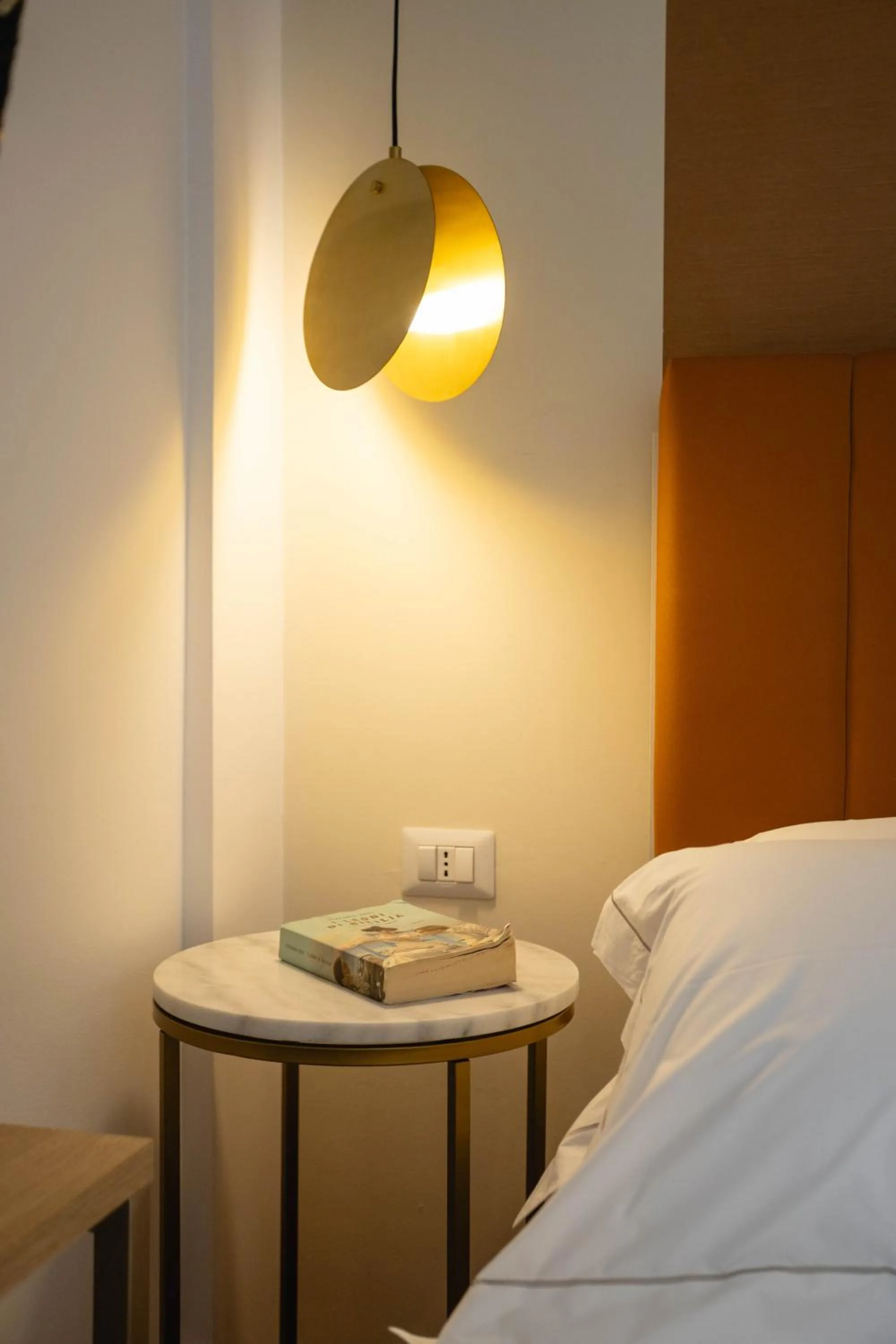 Bed in Mondello Glam Hotel & Terrace