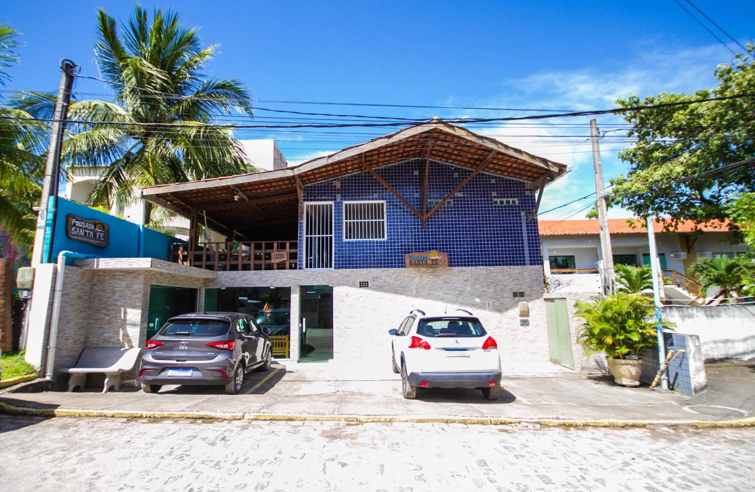 Facade/entrance in Pousada Santa Fé