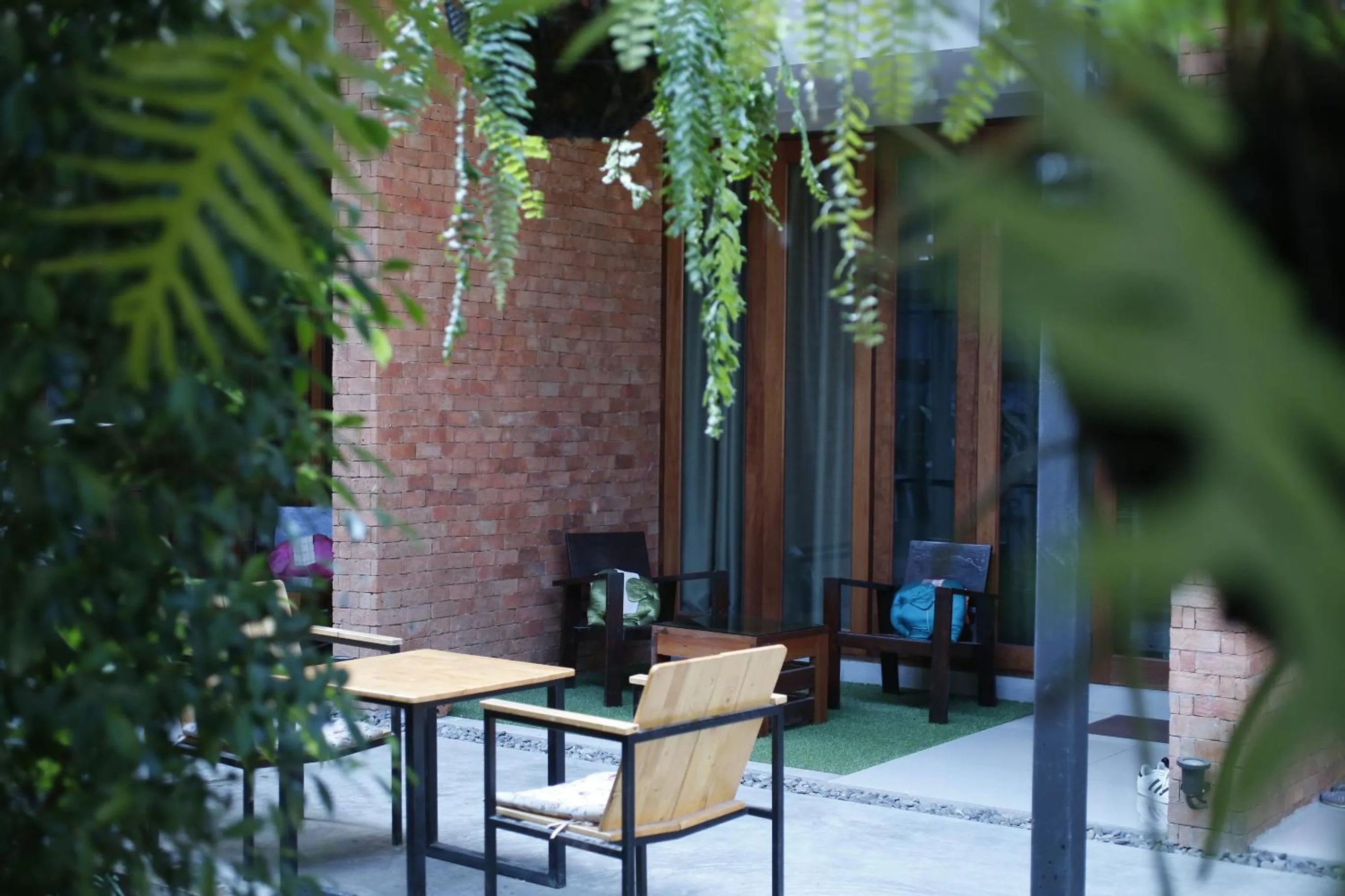 Patio in The White Elephant Home