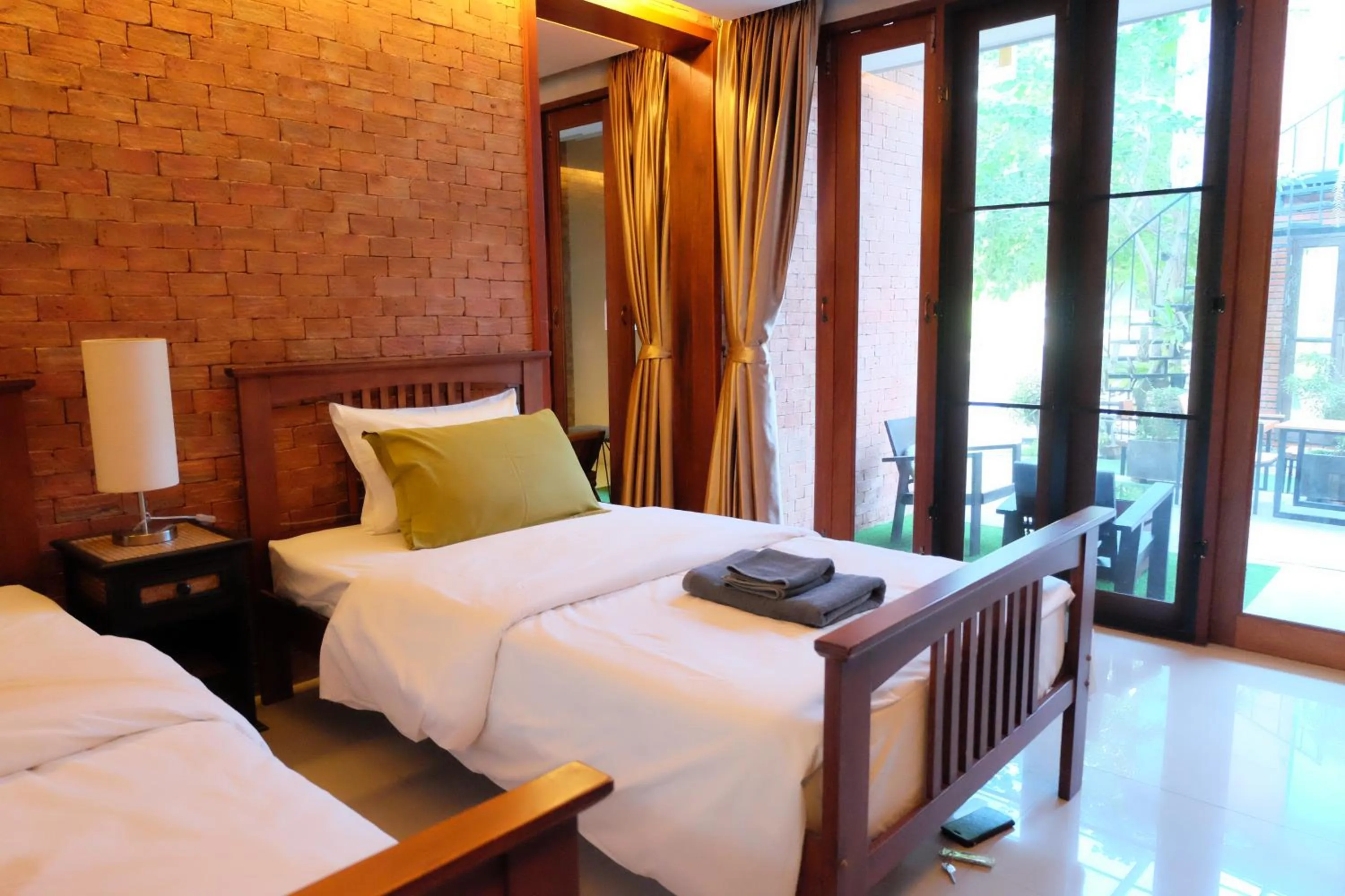 Bed in The White Elephant Home