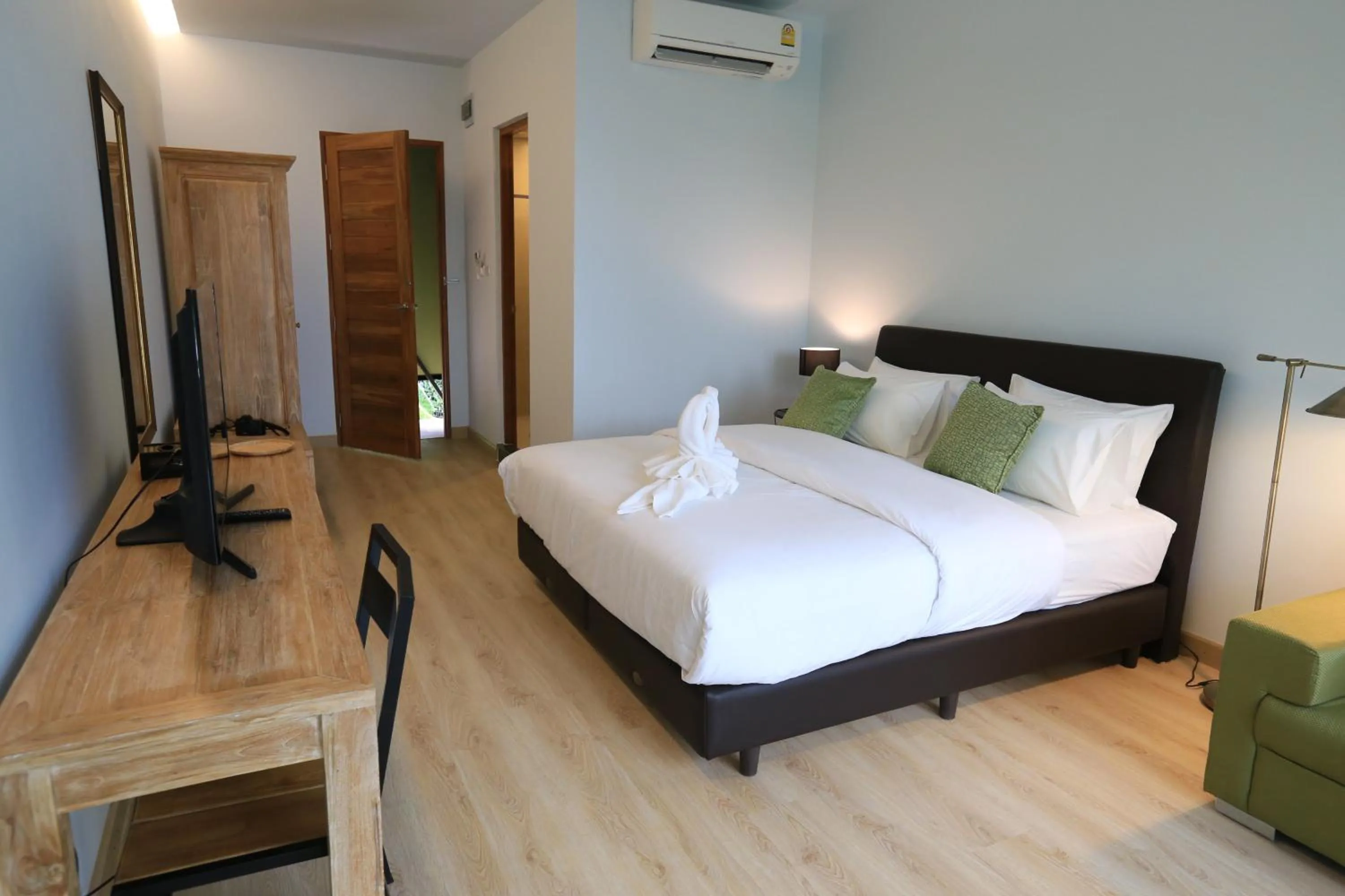 Bed in The White Elephant Home