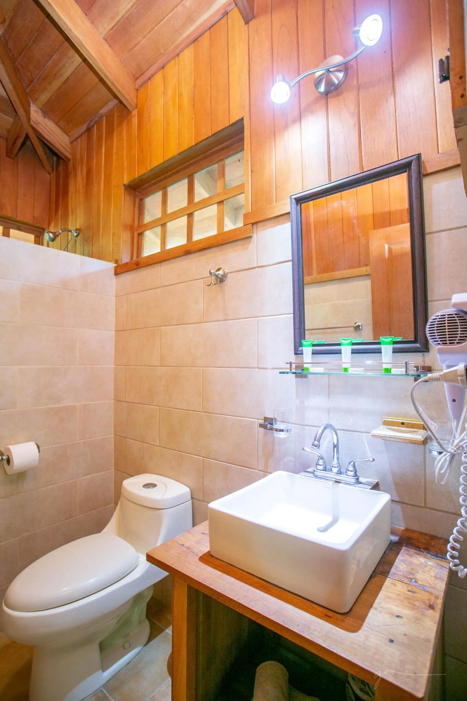 Toilet in Hotel Casa Merlin