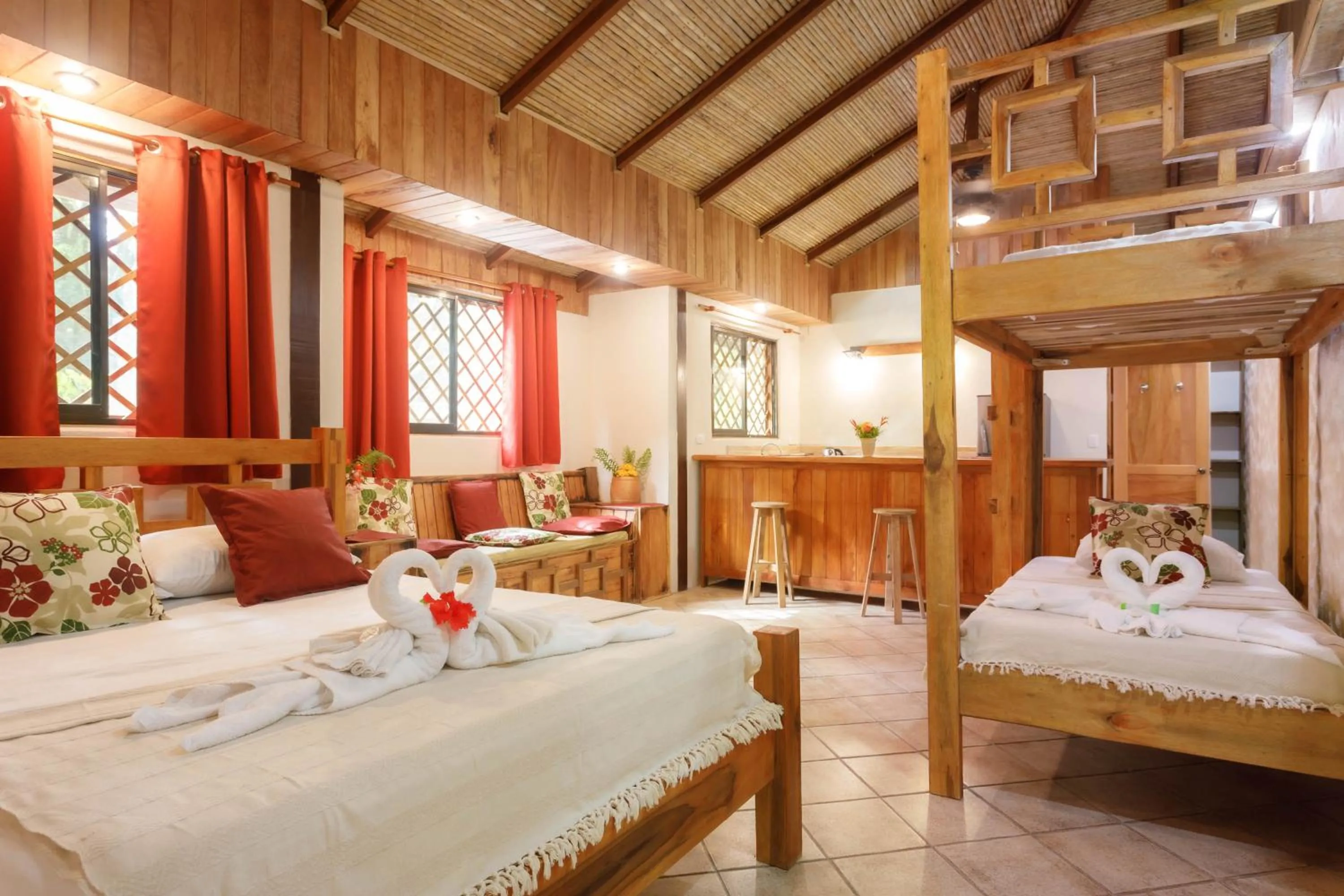 Bed in Hotel Casa Merlin