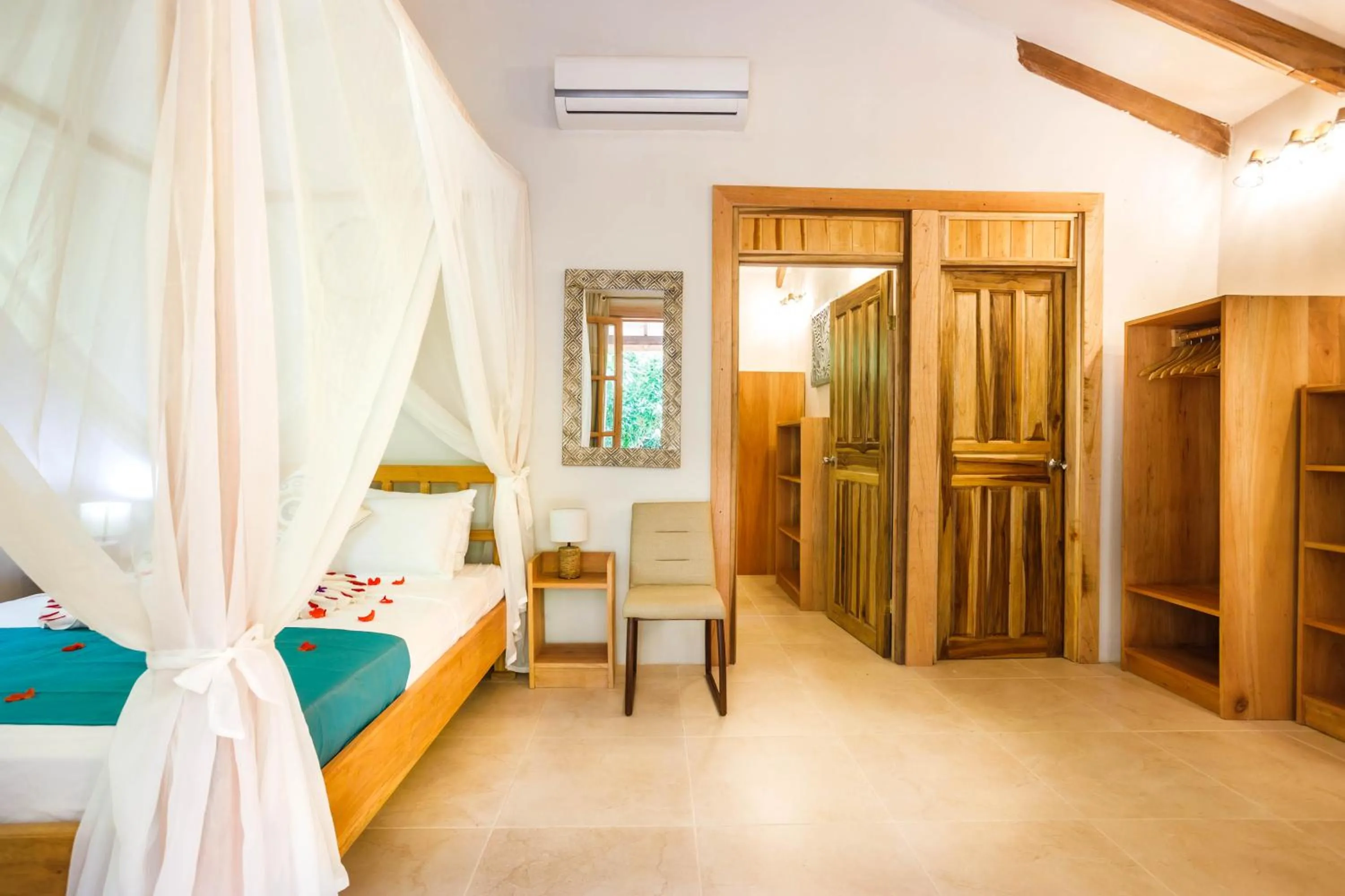 Bed in Hotel Casa Merlin