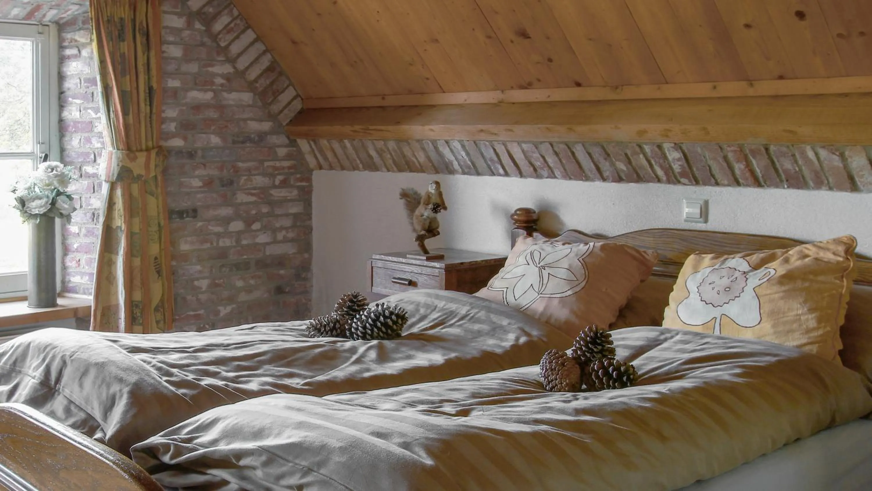 Bed in Natuurpoort van Loon