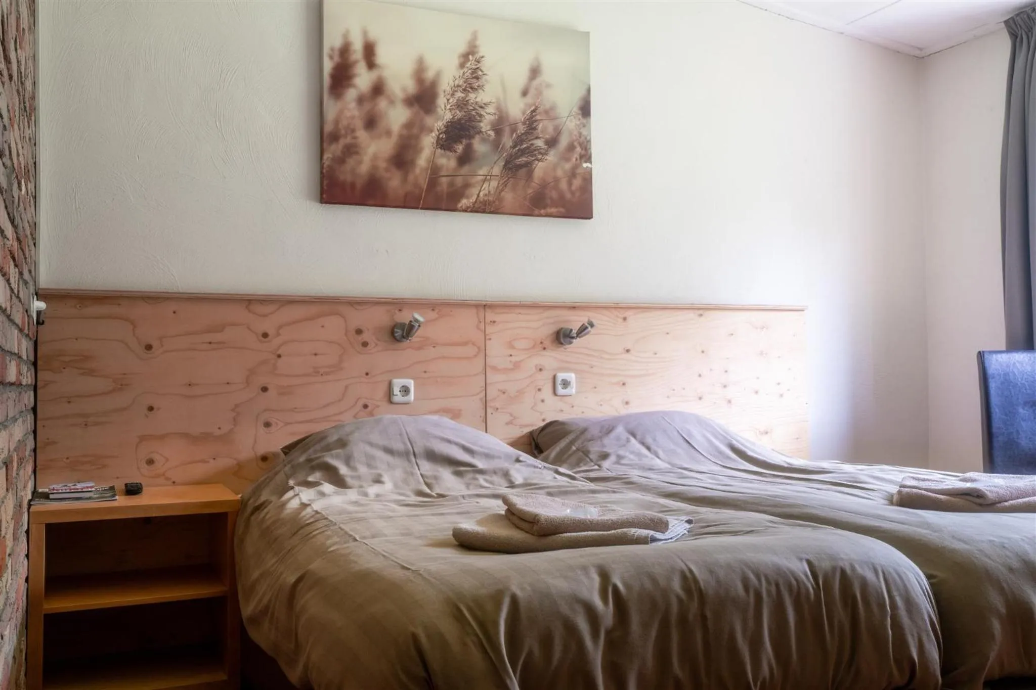 Bed in Natuurpoort van Loon