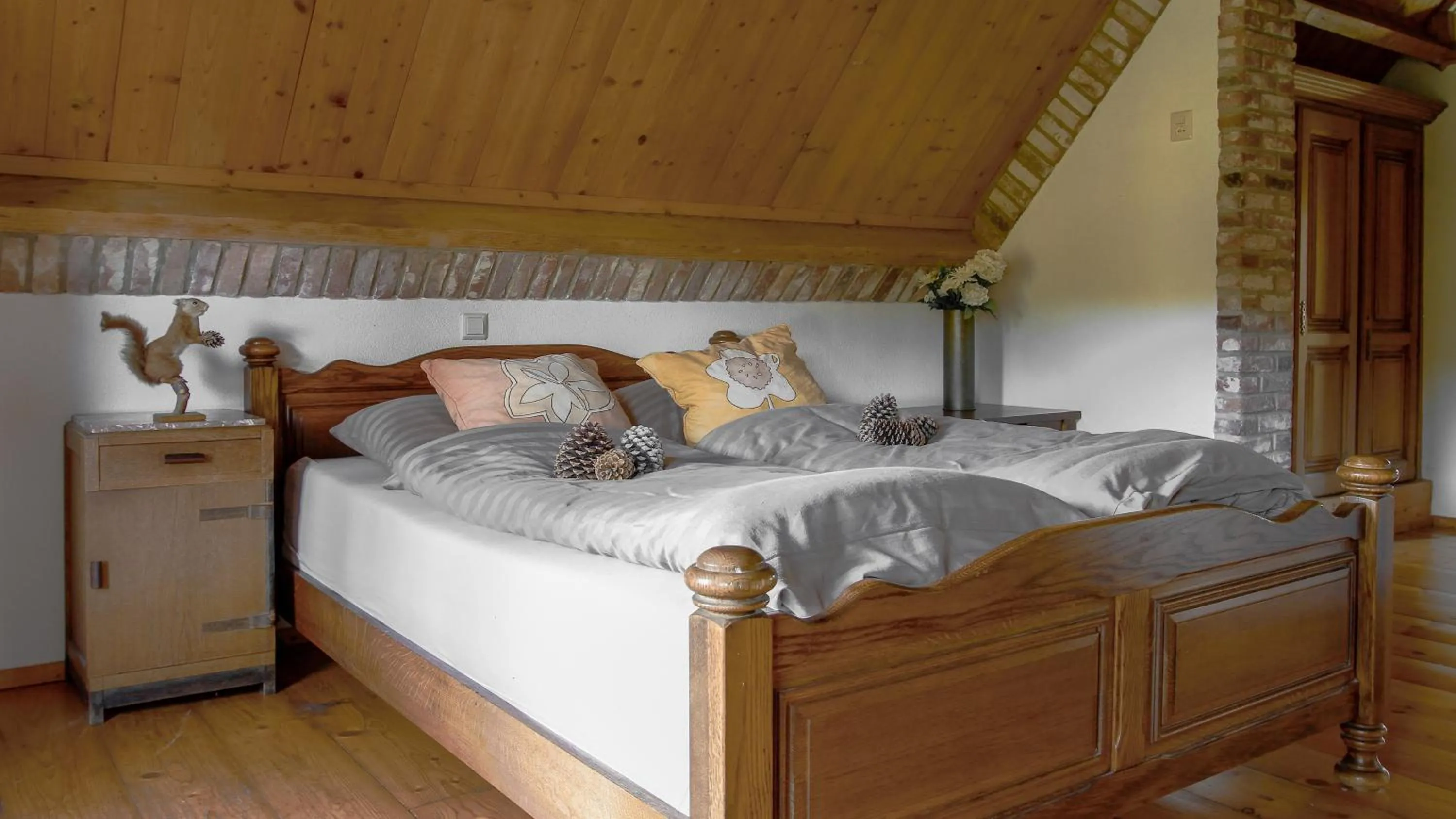 Bed in Natuurpoort van Loon