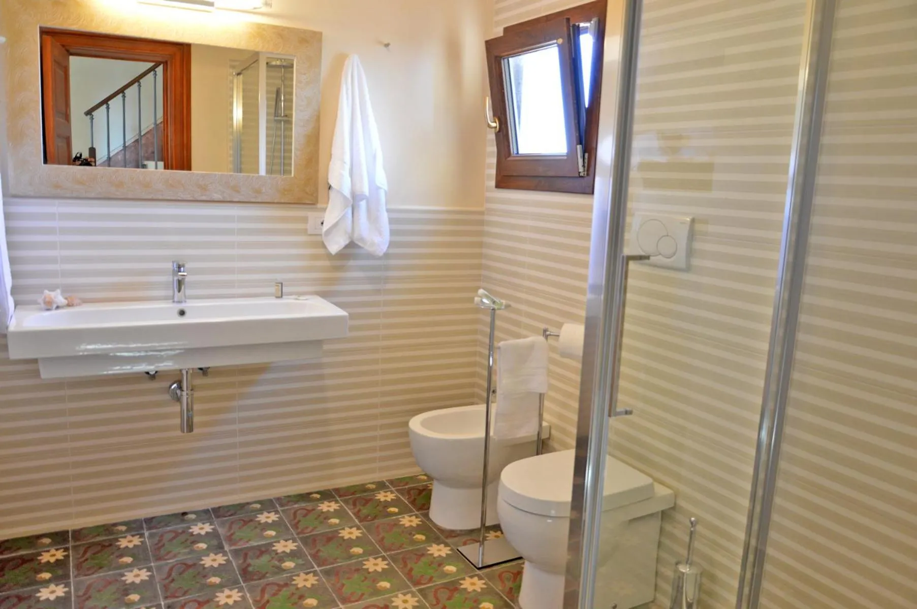 Bathroom in Palazzo Vallebona