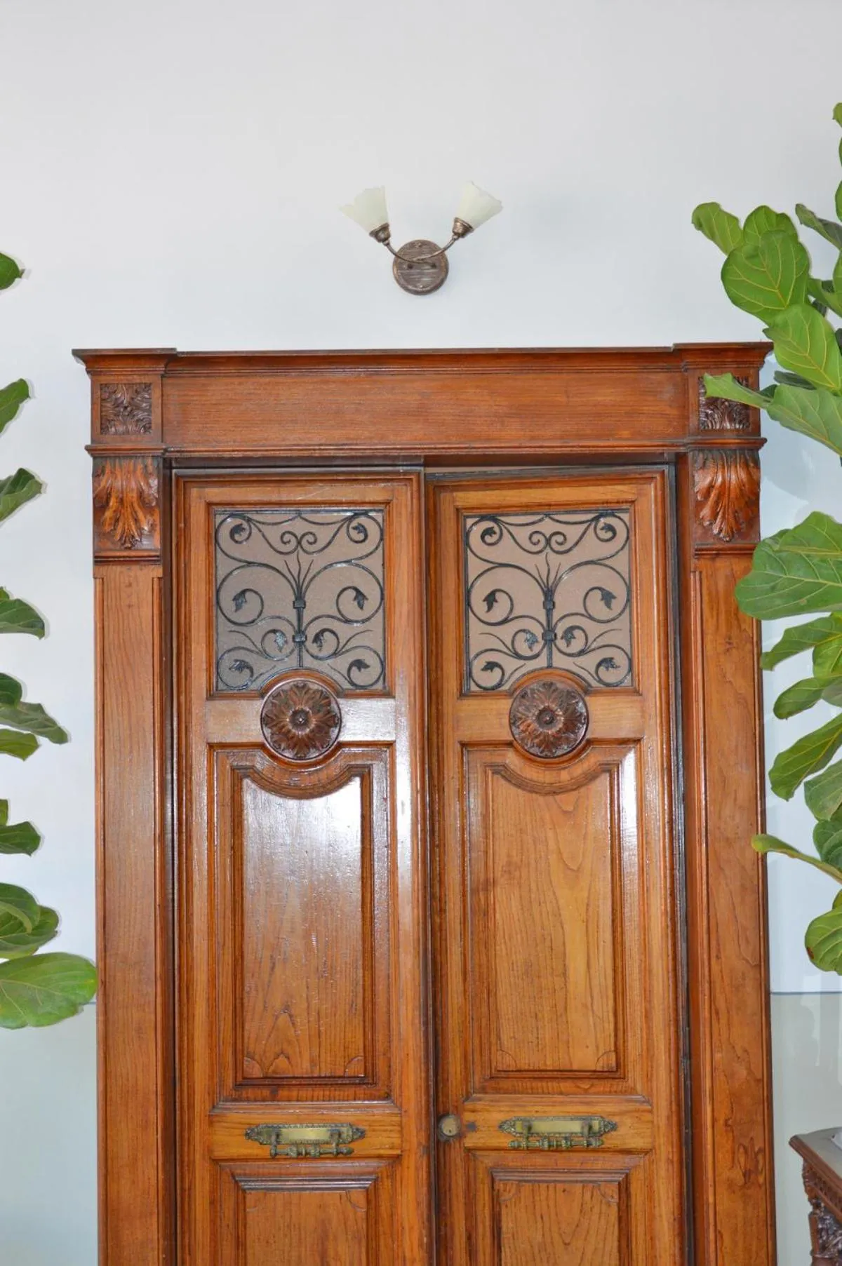 Decorative detail in Palazzo Vallebona