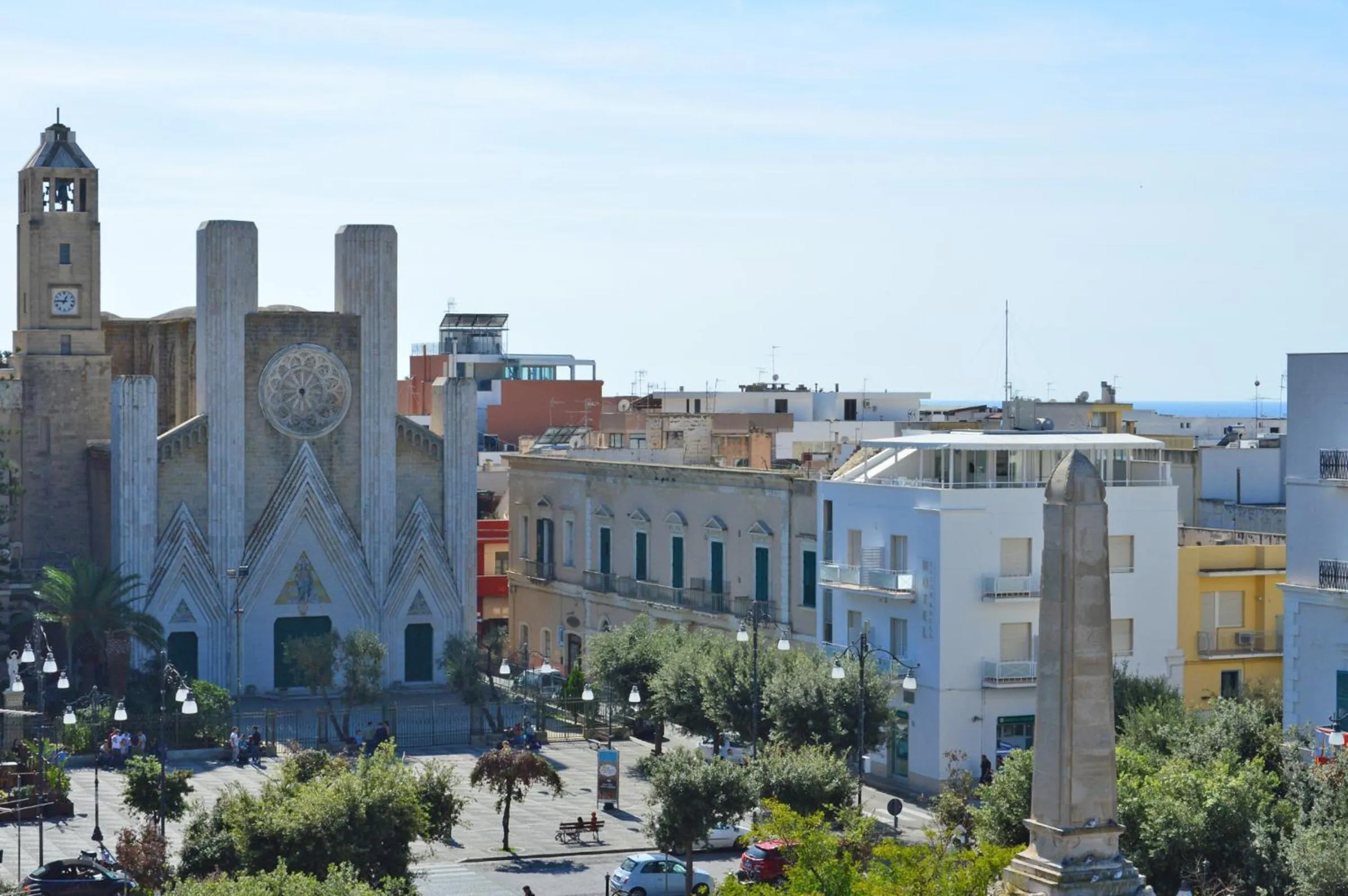 City view in Palazzo Vallebona