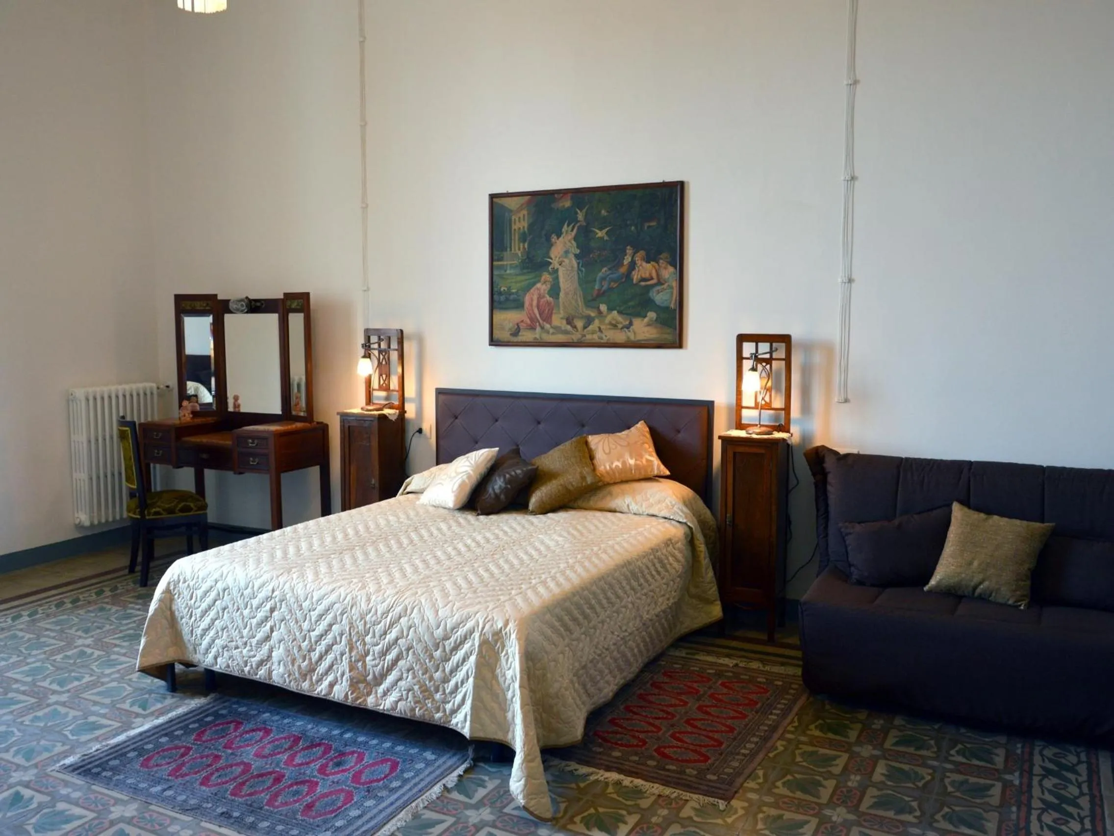 Bedroom, Bed in Palazzo Vallebona