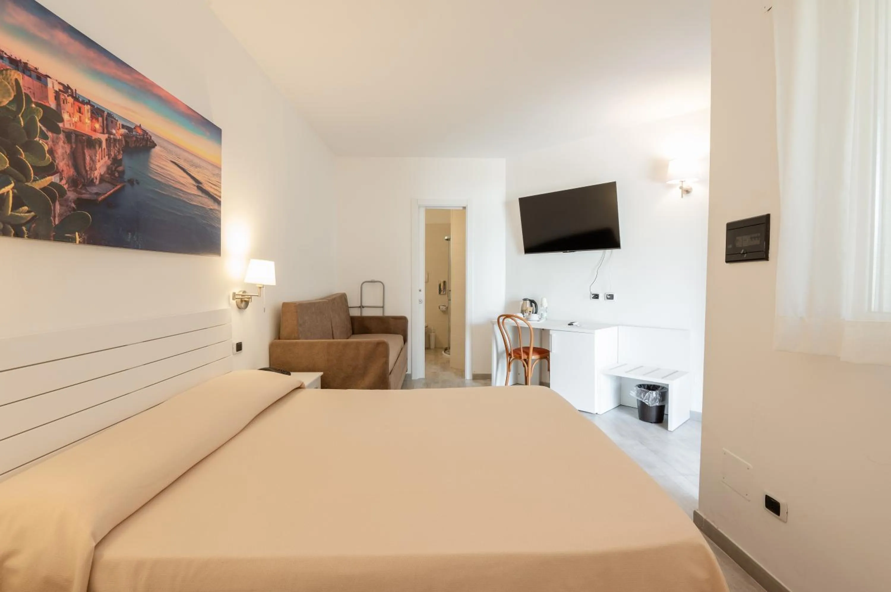 Bed in Garden Hotel Ripa