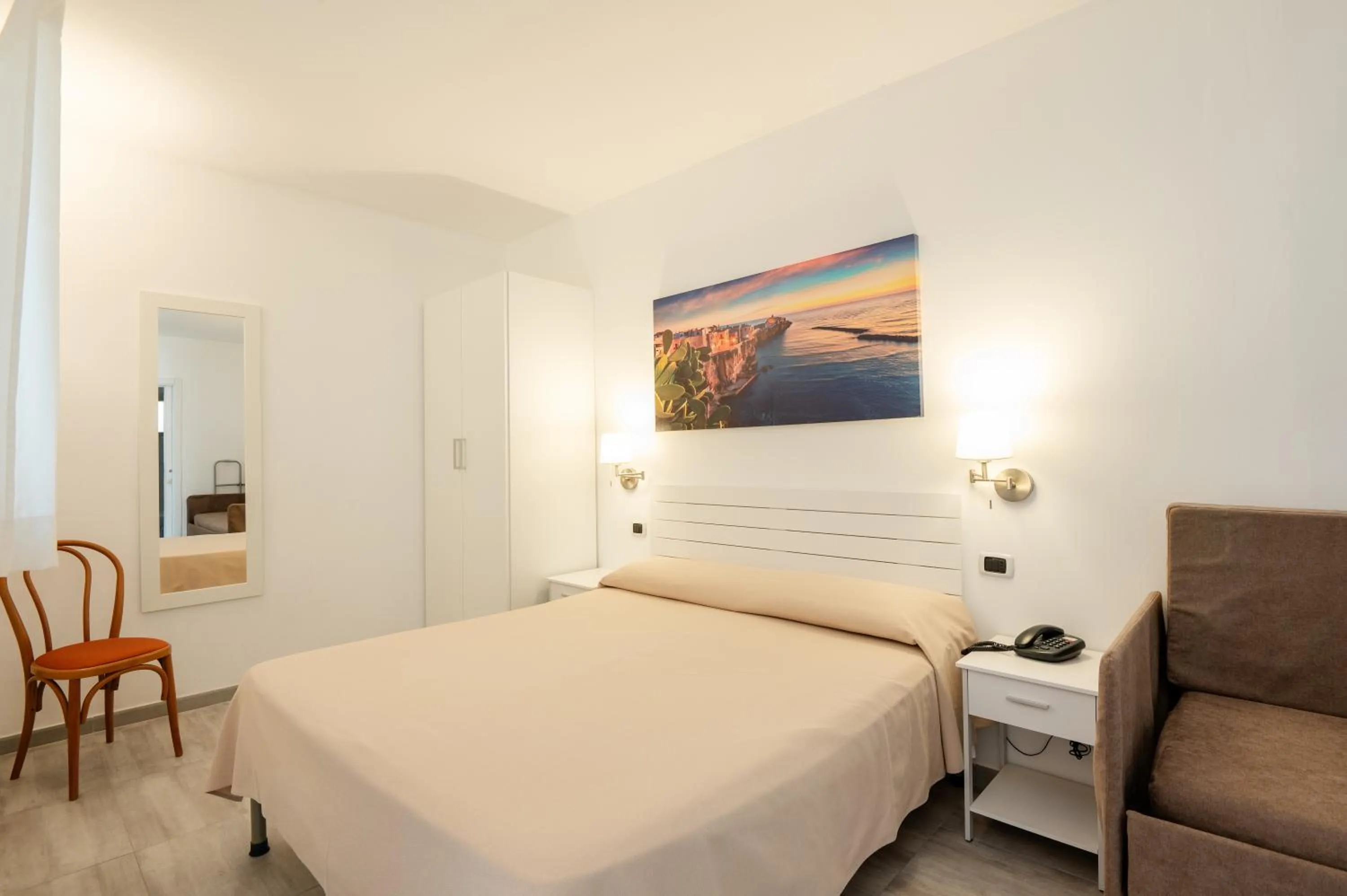 Bed in Garden Hotel Ripa