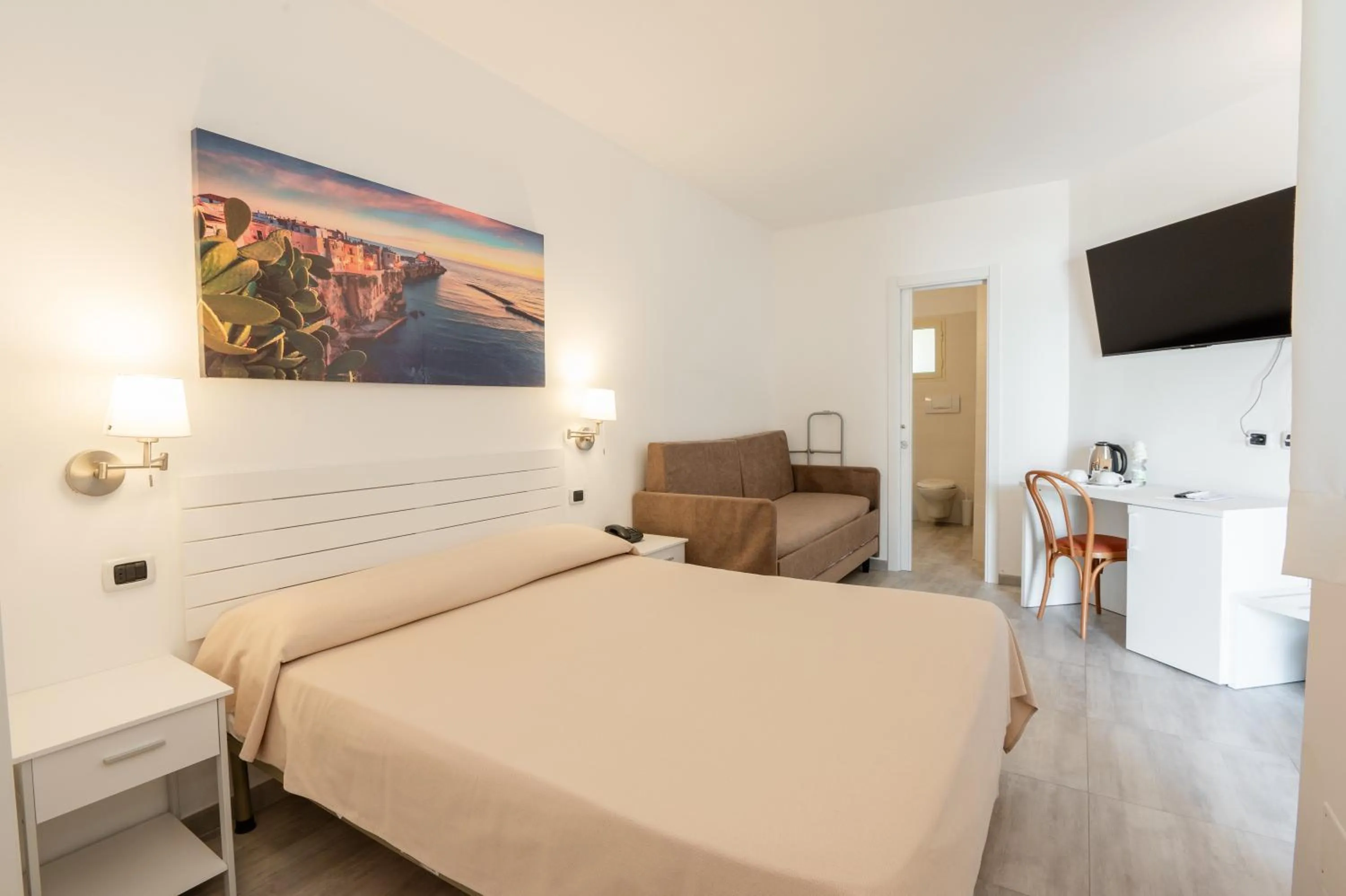 Bed in Garden Hotel Ripa