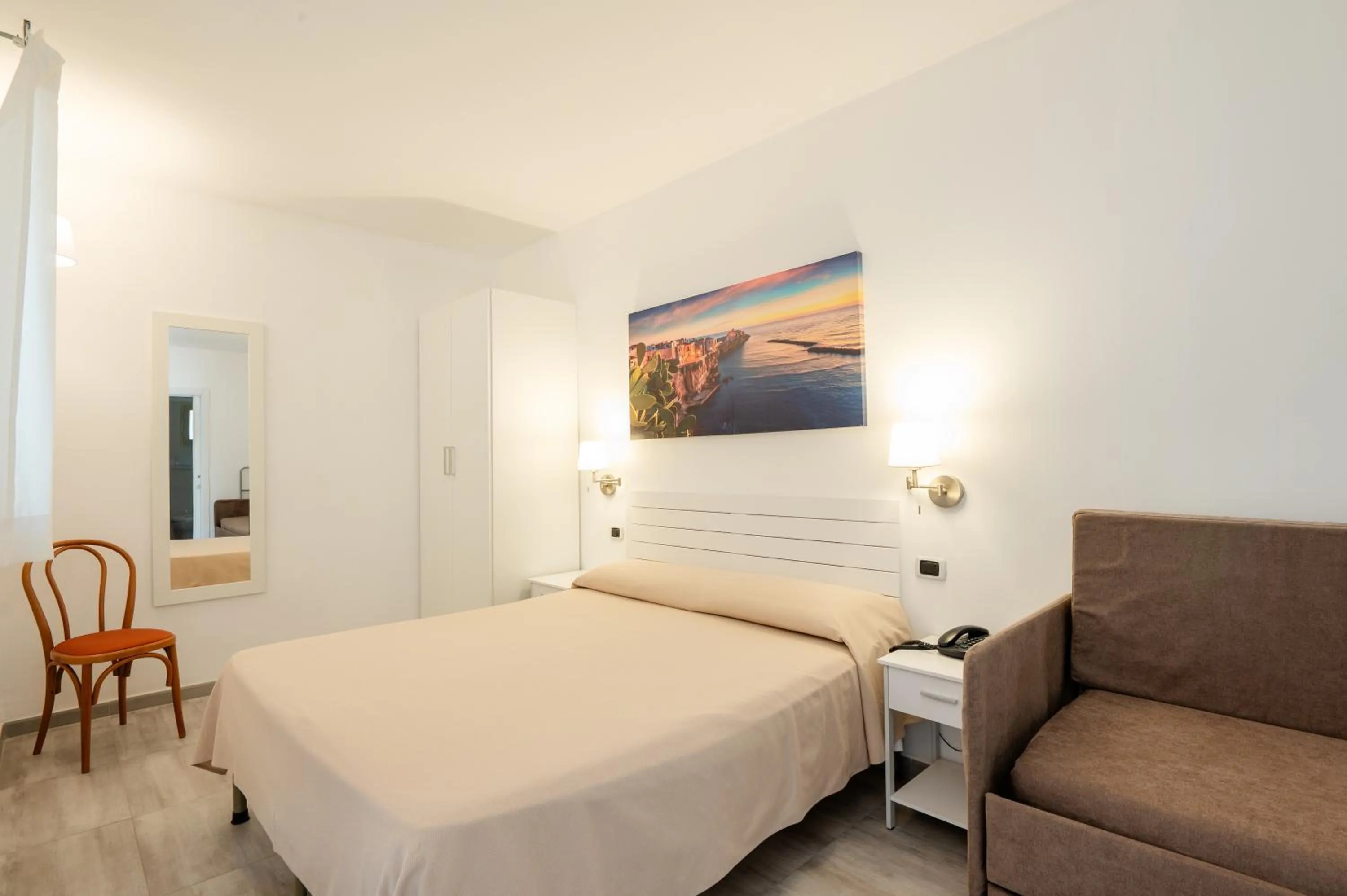 Bed in Garden Hotel Ripa