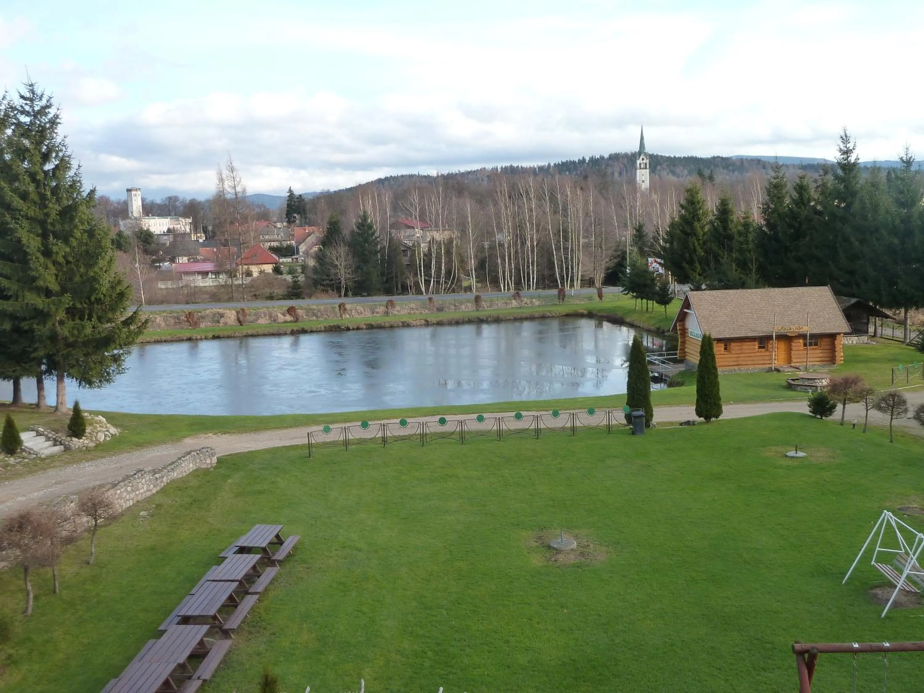 Area and facilities in Zajazd Pod Skarpą