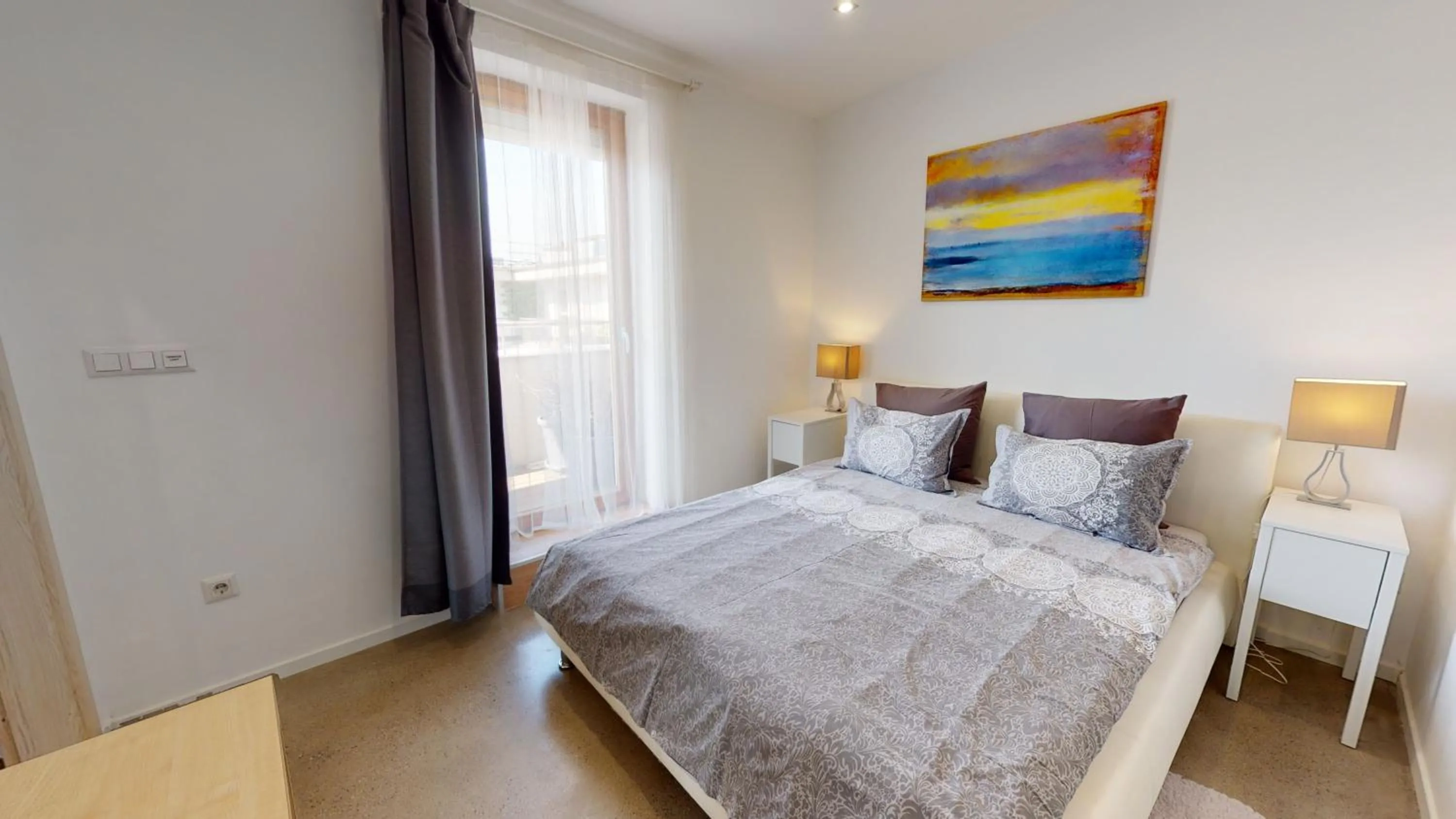 Bedroom, Bed in Bp Central Home