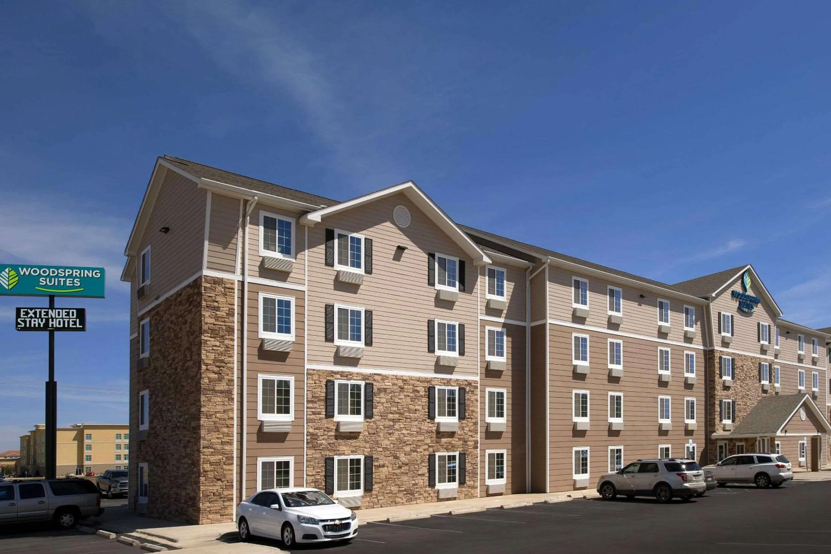 Property building in WoodSpring Suites Odessa