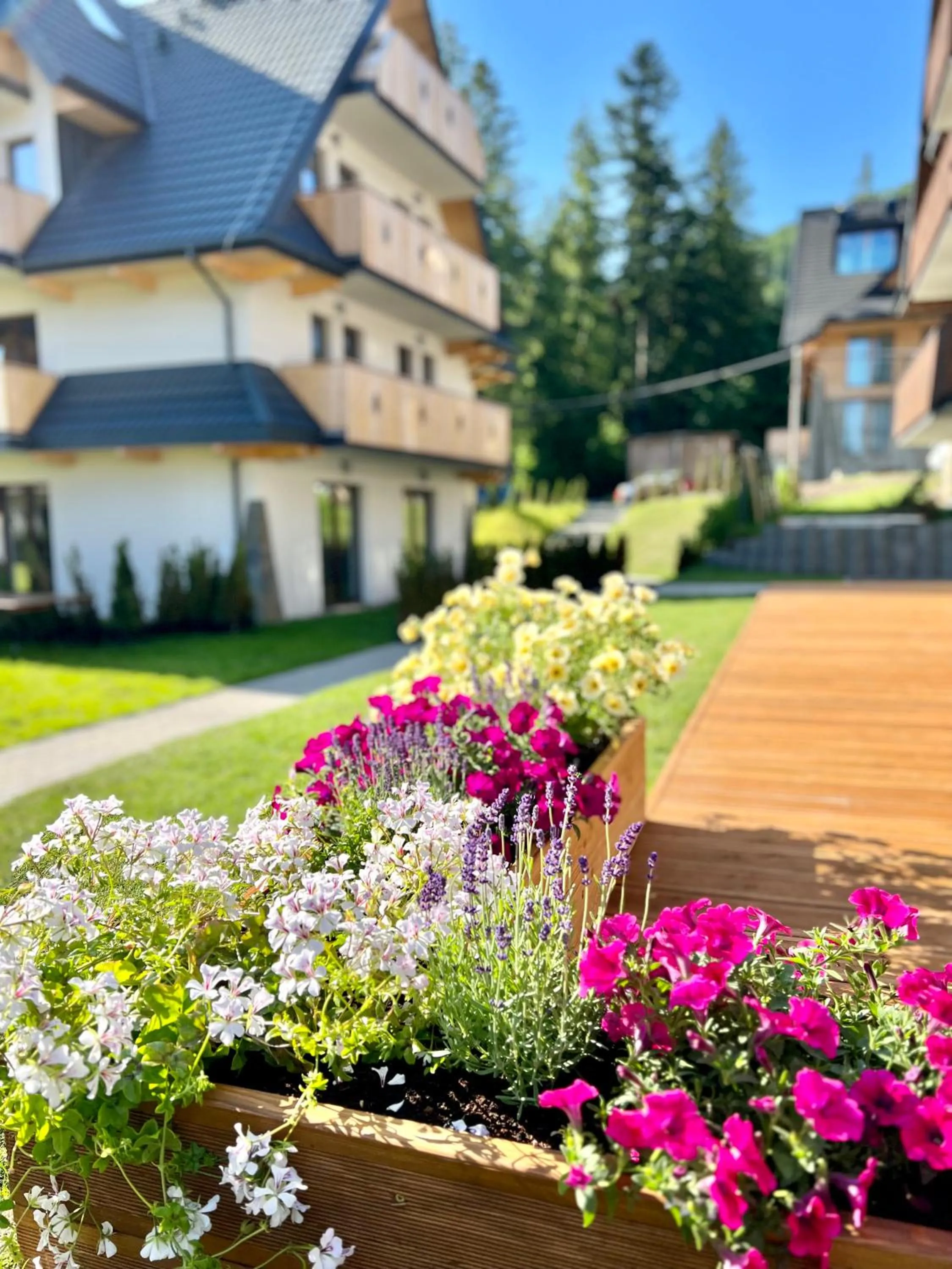 Property building in Hotel Nosal Ski & Wine