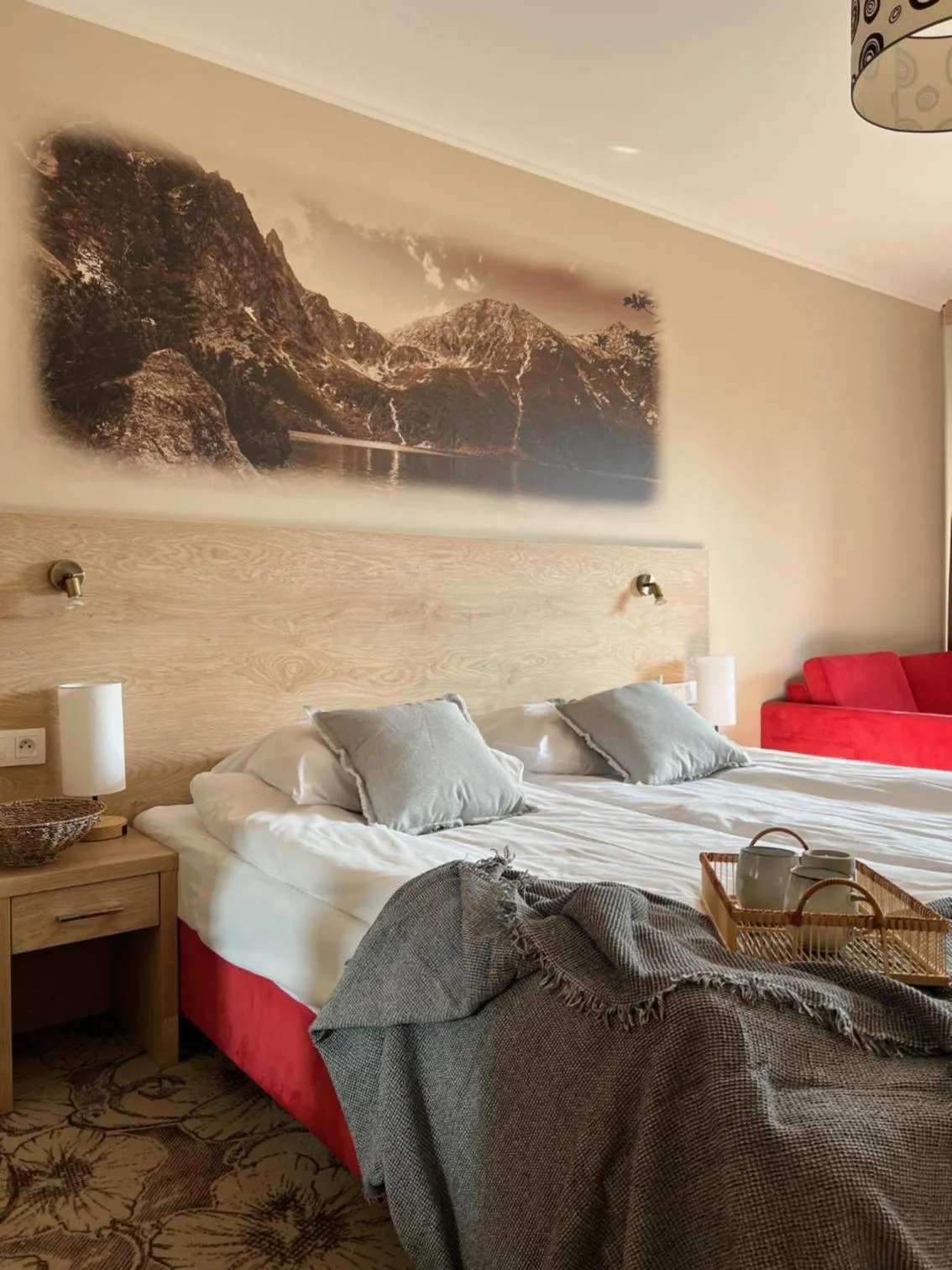 Bed in Hotel Nosal Ski & Wine