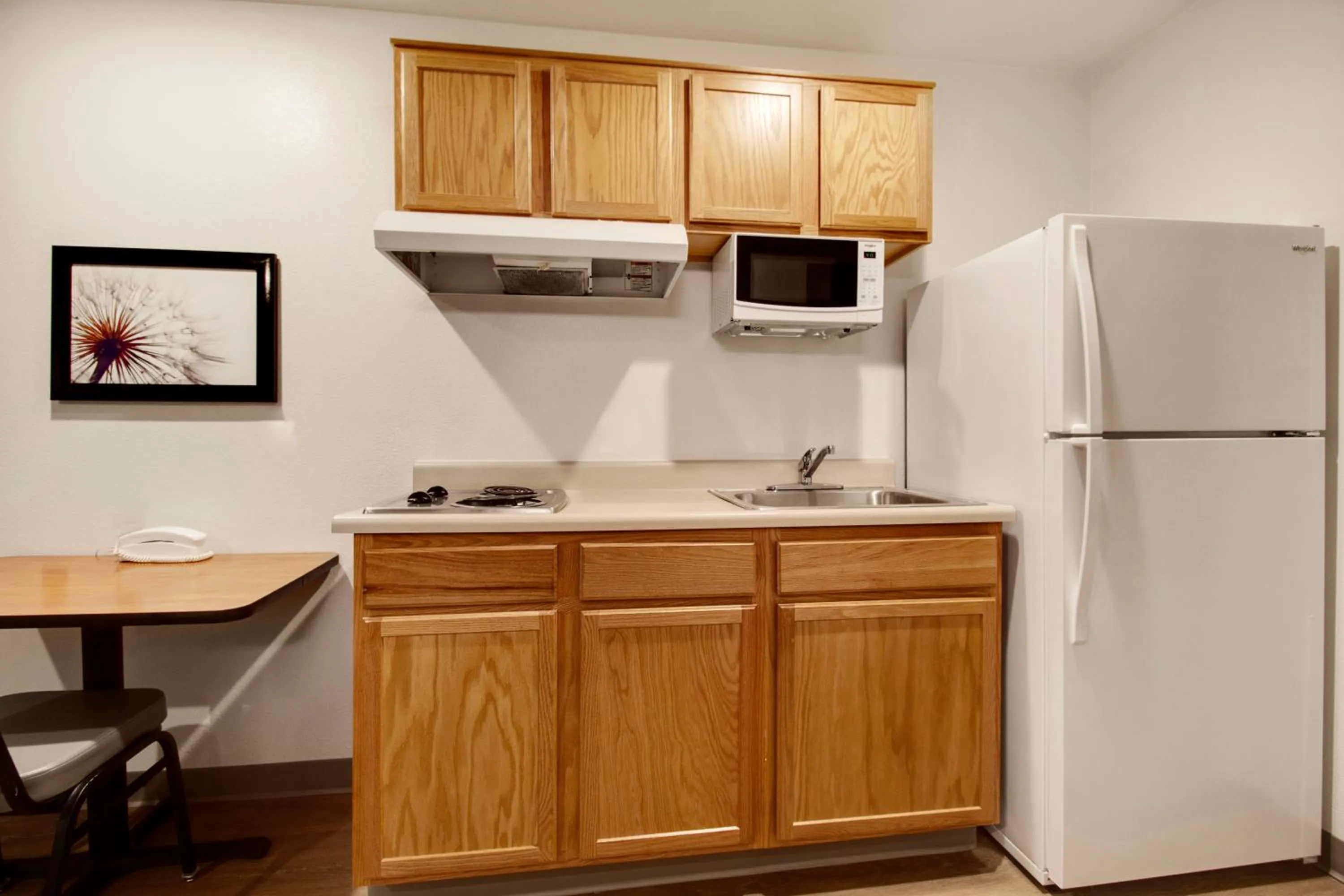 Kitchen or kitchenette in WoodSpring Suites Houston Westchase