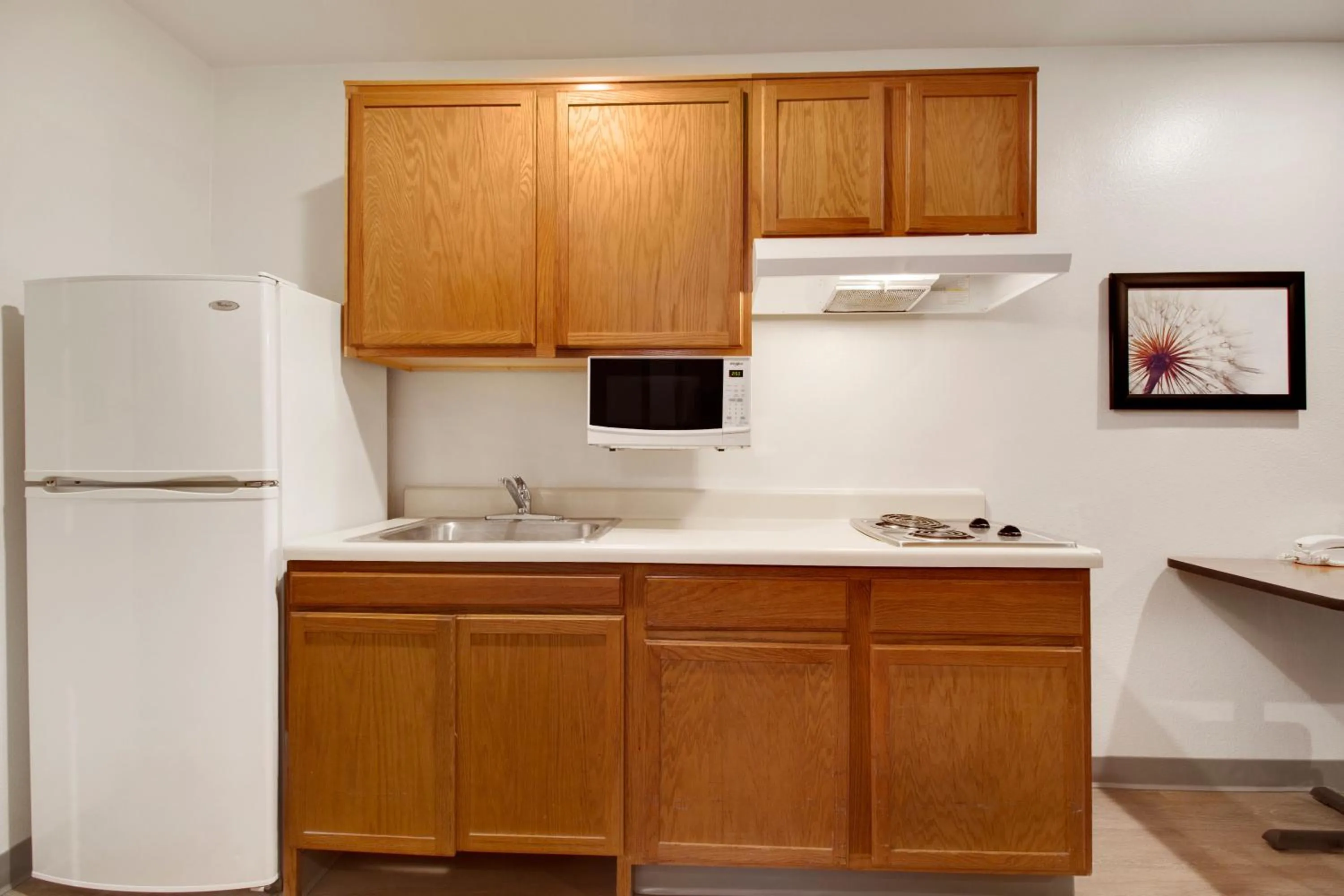 Kitchen or kitchenette in WoodSpring Suites Houston Willowbrook