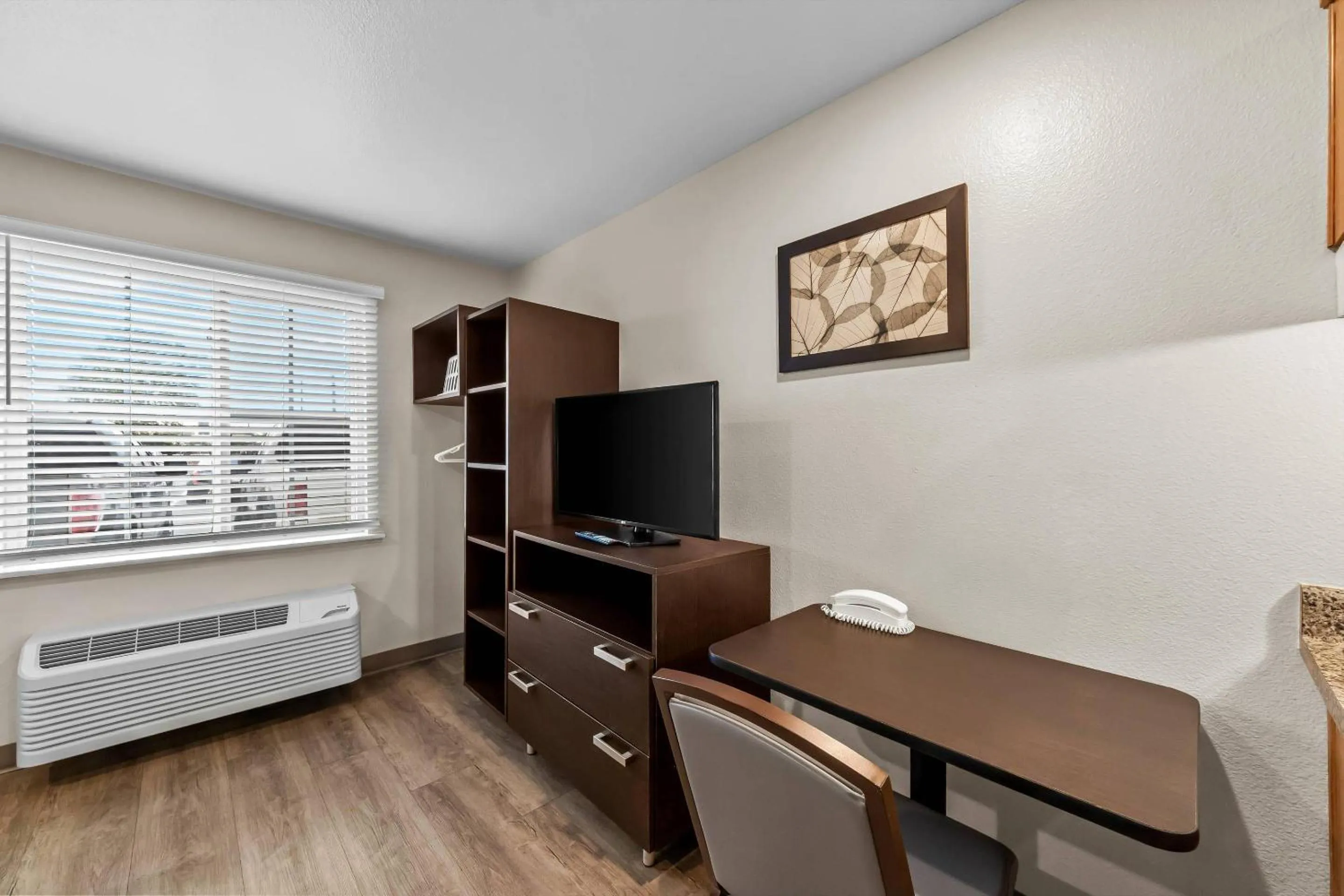 Bedroom in WoodSpring Suites San Antonio South