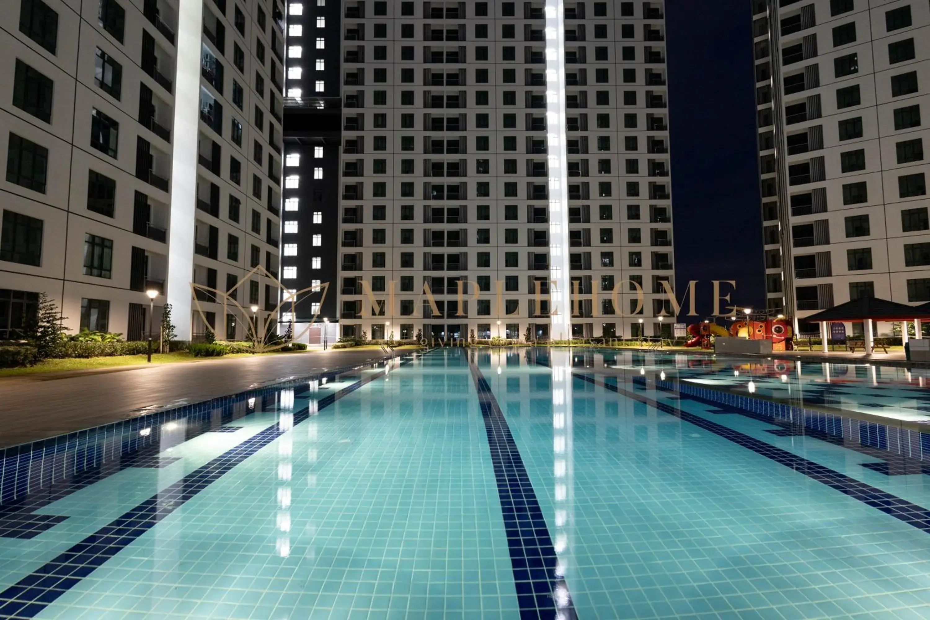 Swimming pool in KSL Residences 2 Premier Suites Johor Bahru Swimming pool in KSL Residences 2 Premier Suites Johor Bahru