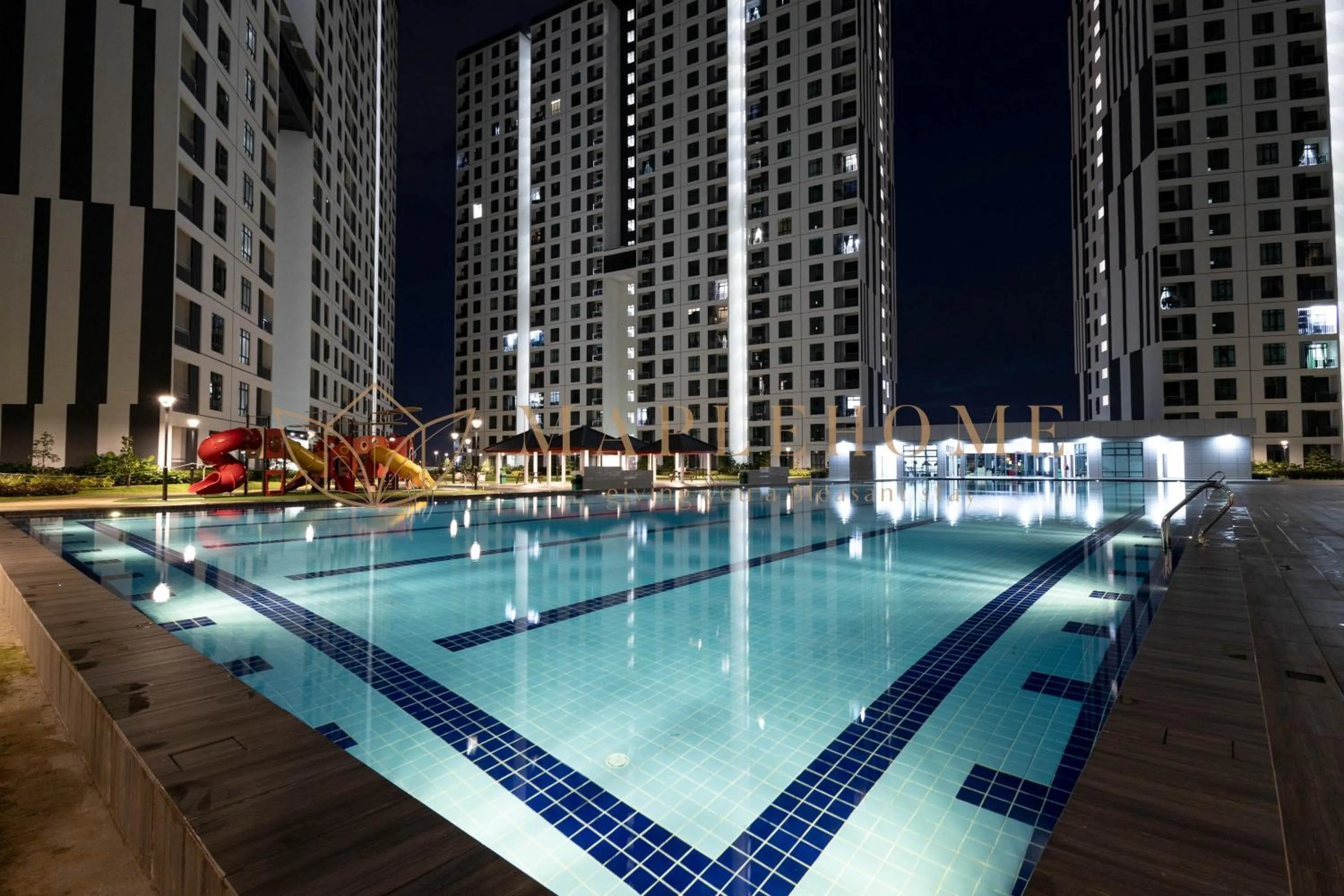Swimming pool in KSL Residences 2 Premier Suites Johor Bahru