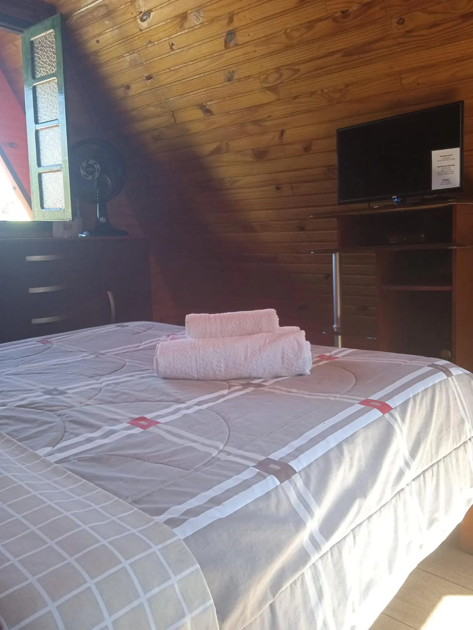 Bed in Pousada Chale Pico da Bandeira