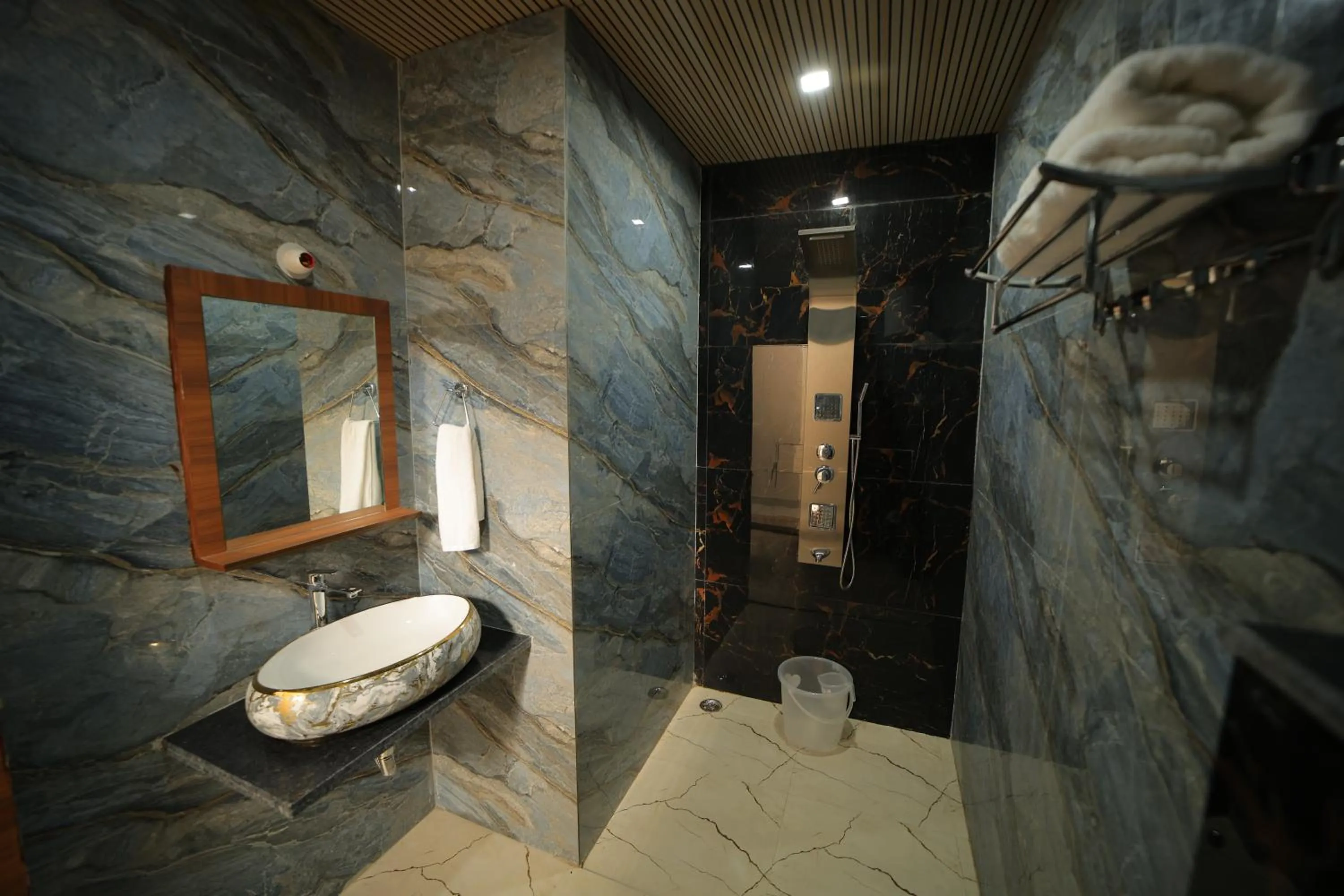 Bathroom in Hotel Dev Vilas , Agra