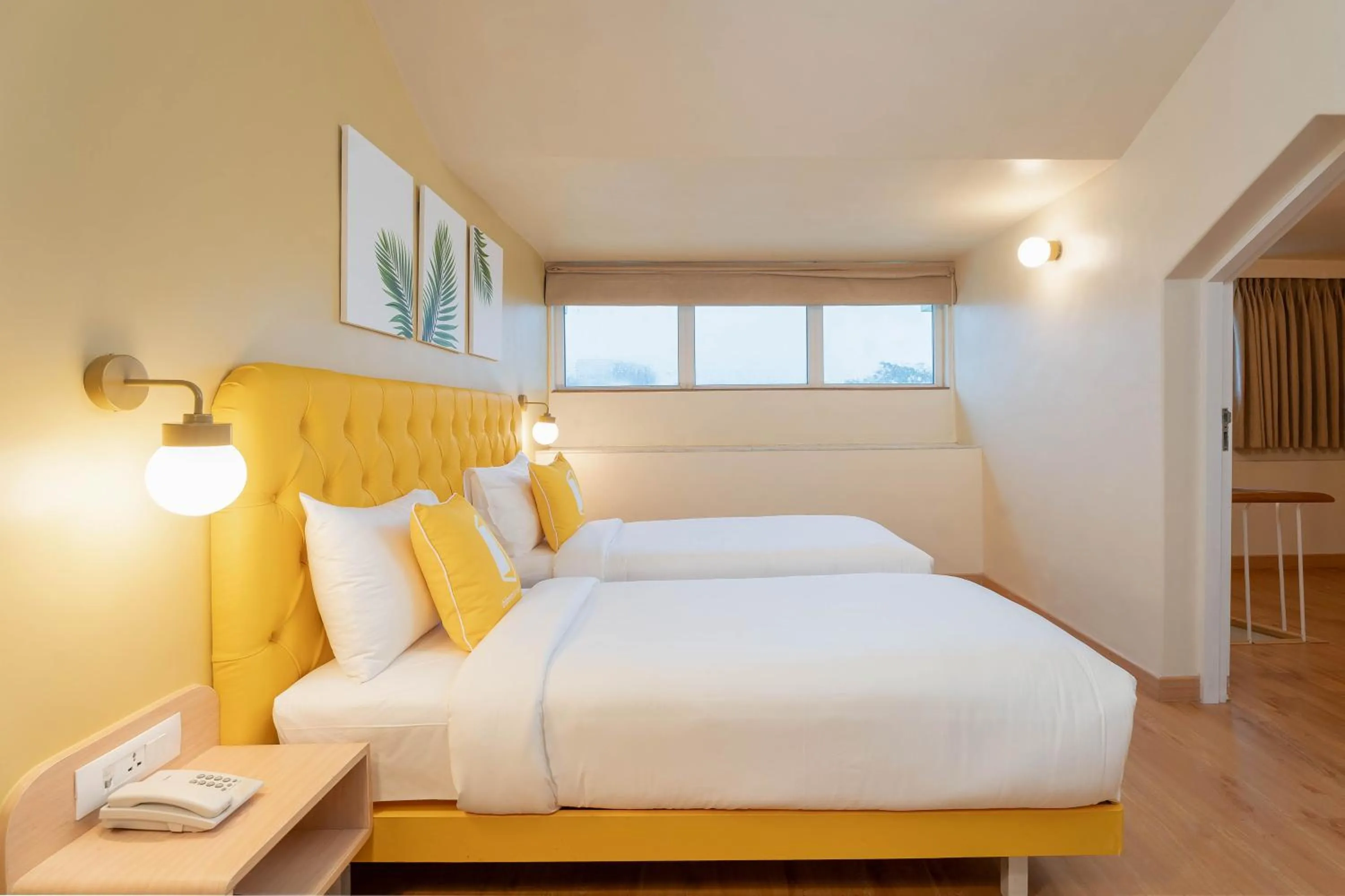 Photo of the whole room, Bed in Bloom Hotel - Khandala