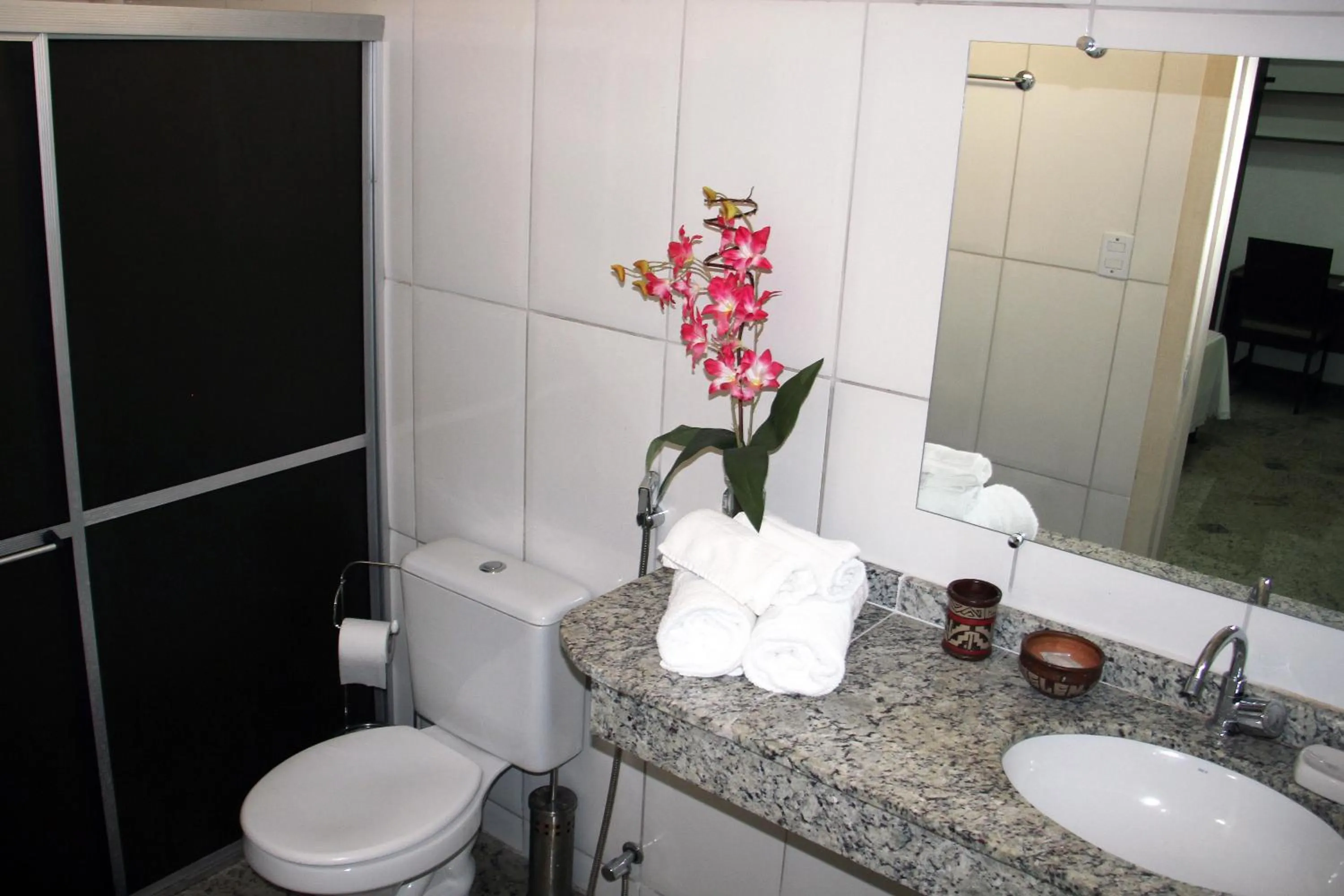 Bathroom in Hotel Marajoara