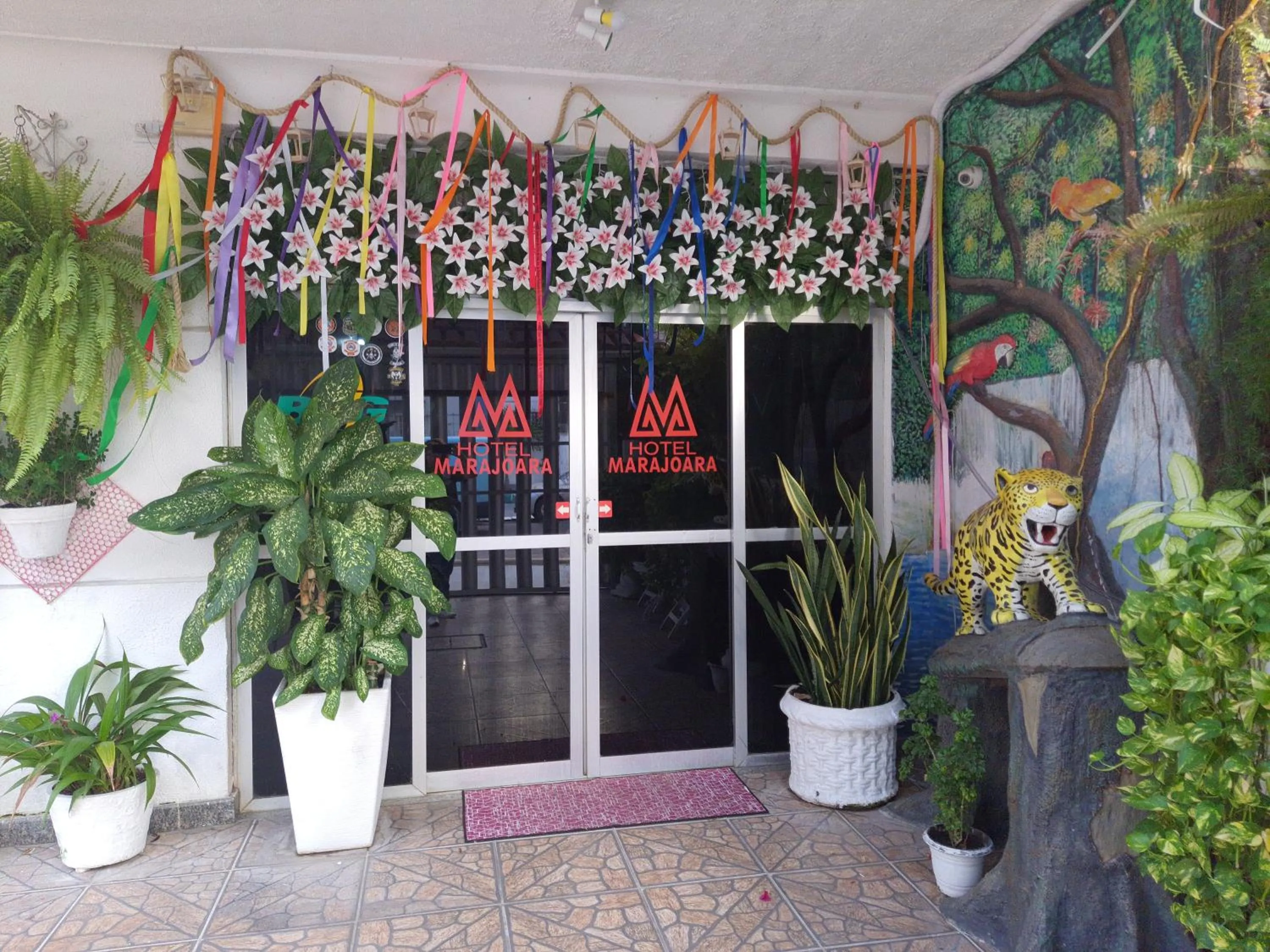 Facade/entrance in Hotel Marajoara