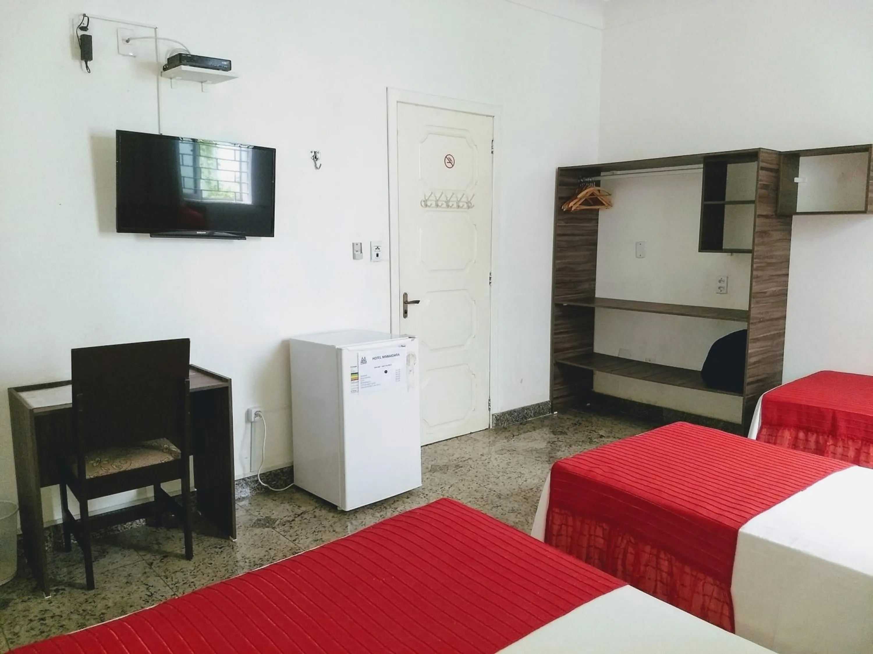 TV and multimedia, Bed in Hotel Marajoara