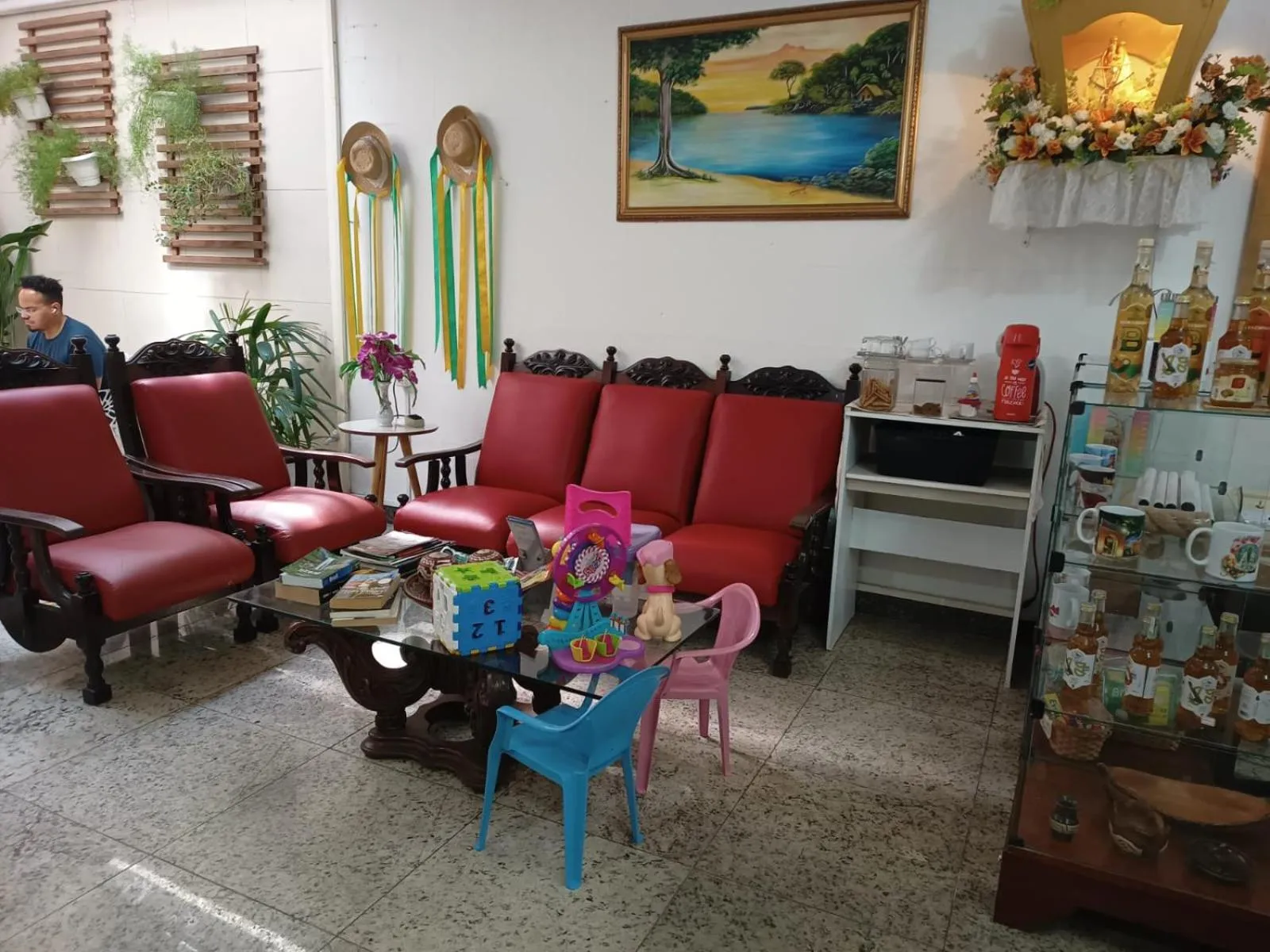 Living room in Hotel Marajoara