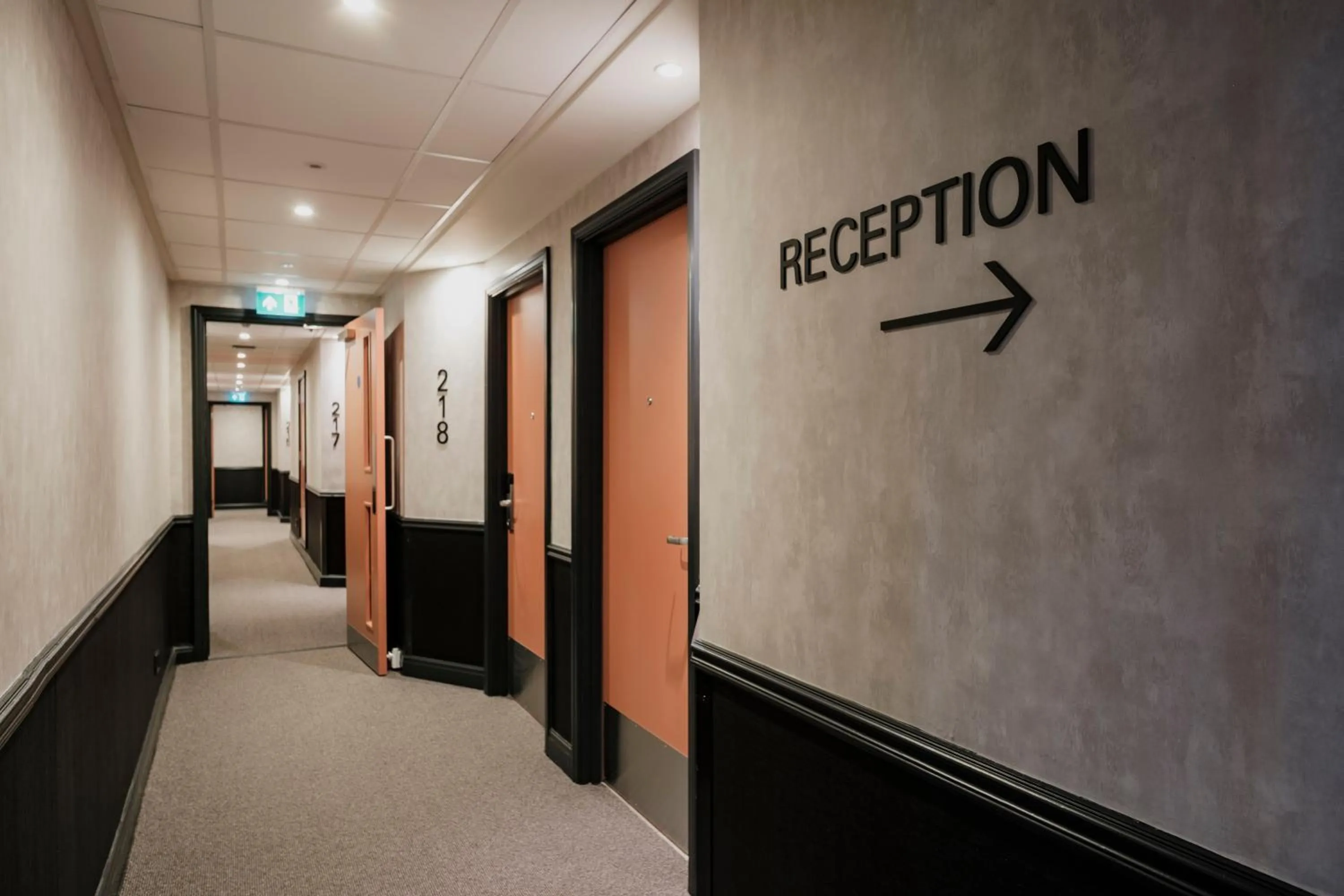 Property building in The Fox & Goose Hotel