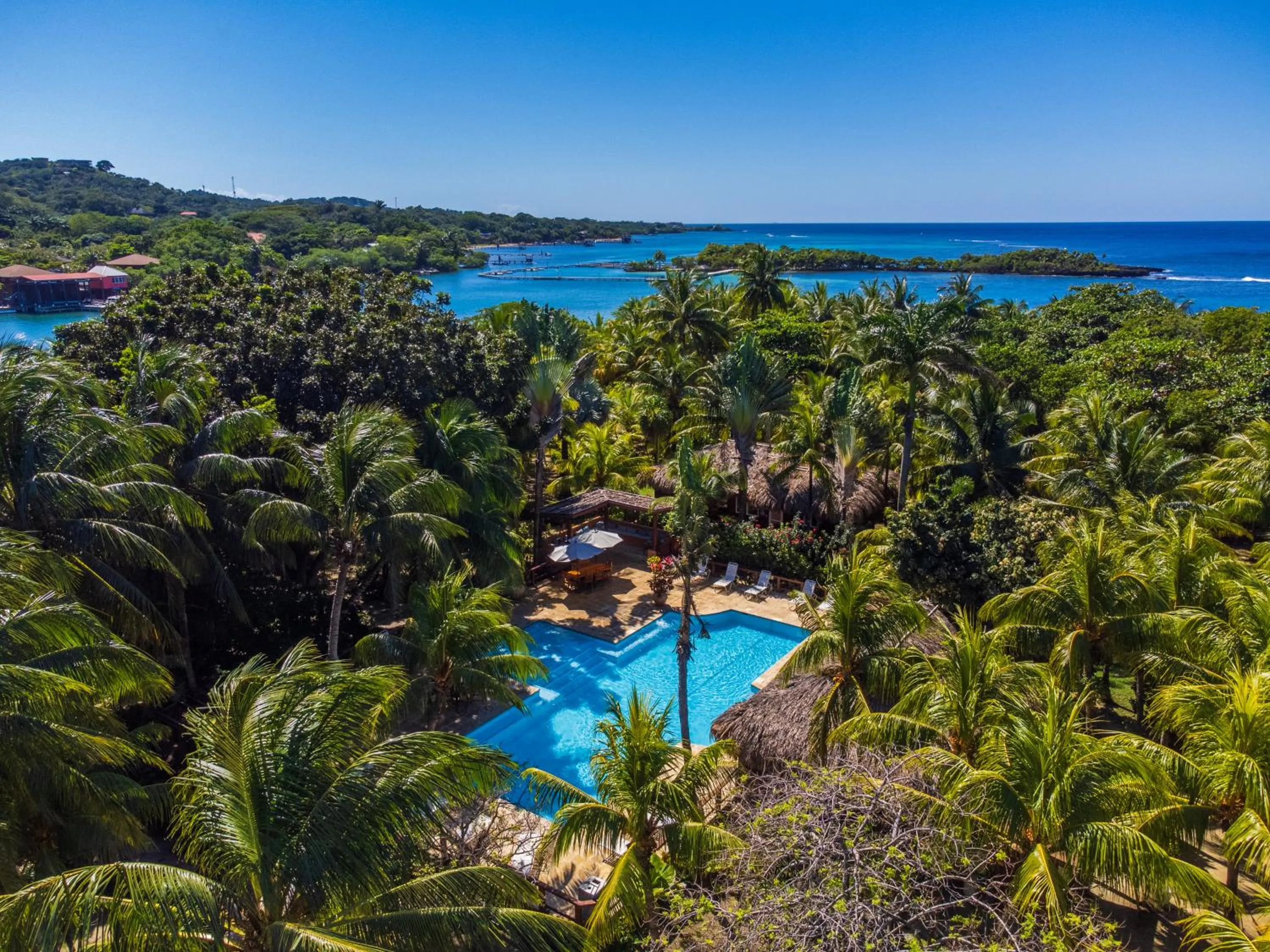 Swimming pool in Anthony's Key Resort
