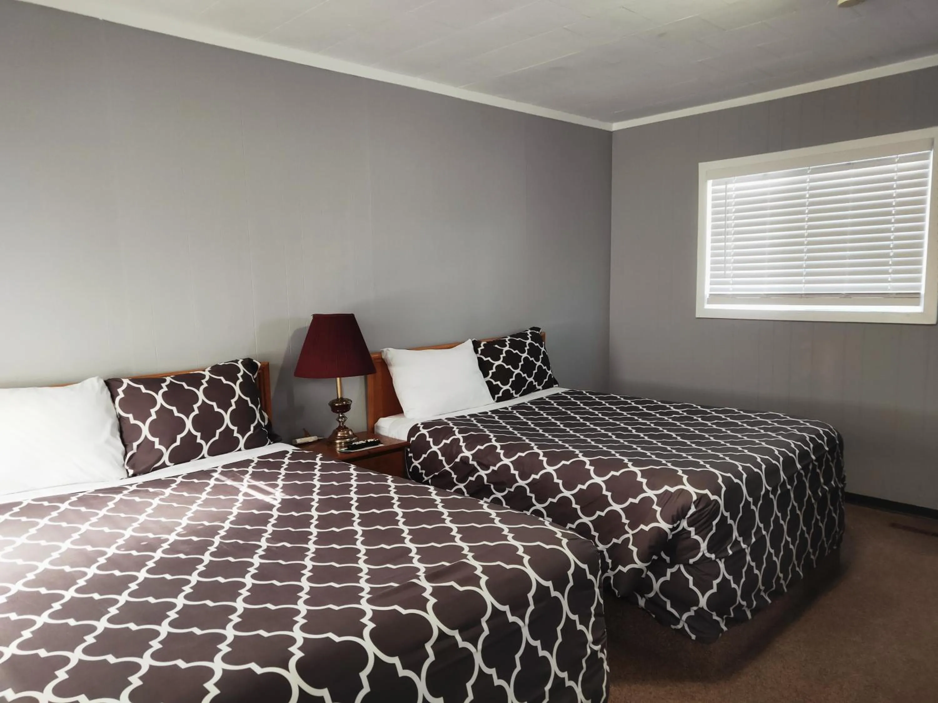 Bedroom, Bed in Melsask Motel