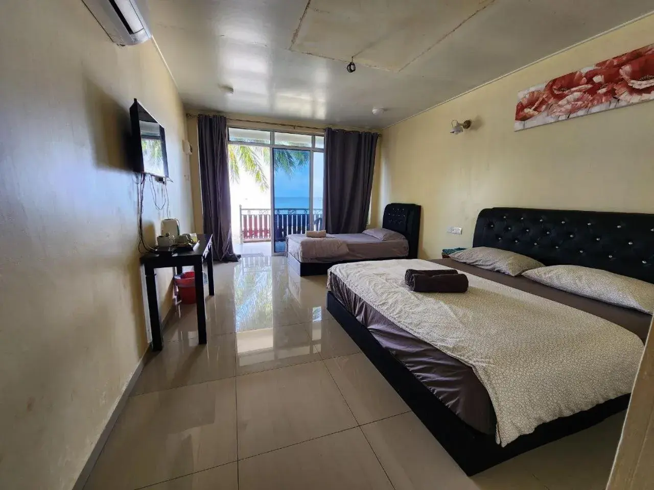 Bed in Juara Mutiara Resort Bed in Juara Mutiara Resort