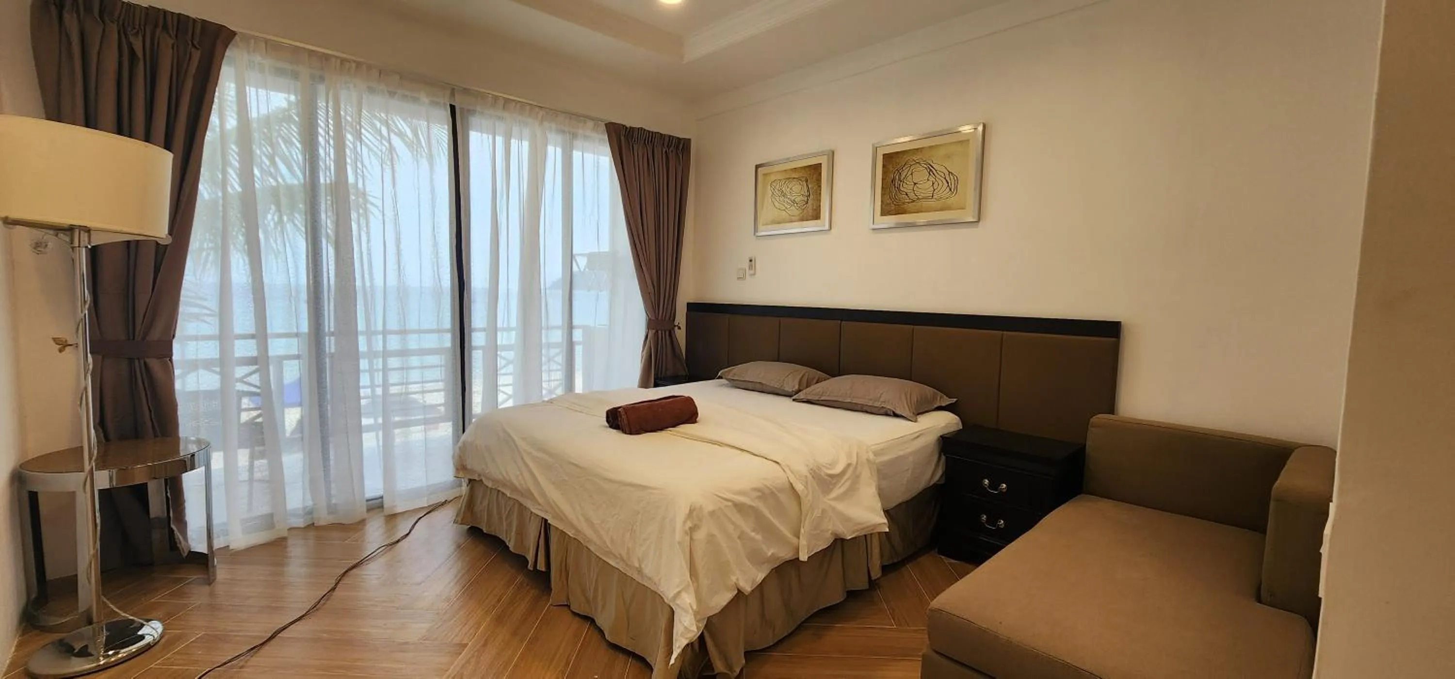 Bed in Juara Mutiara Resort