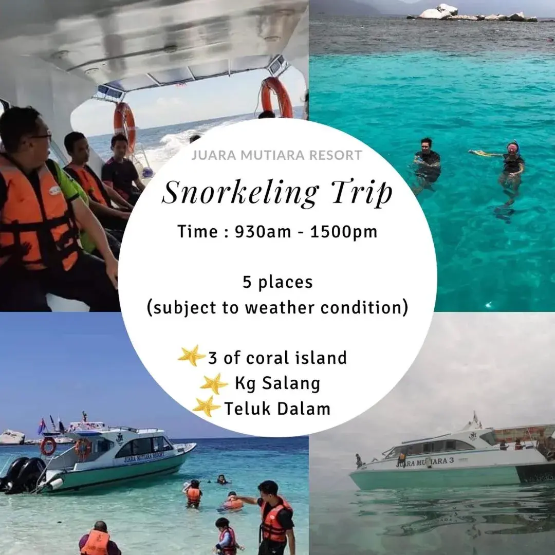 Snorkeling in Juara Mutiara Resort Snorkeling in Juara Mutiara Resort