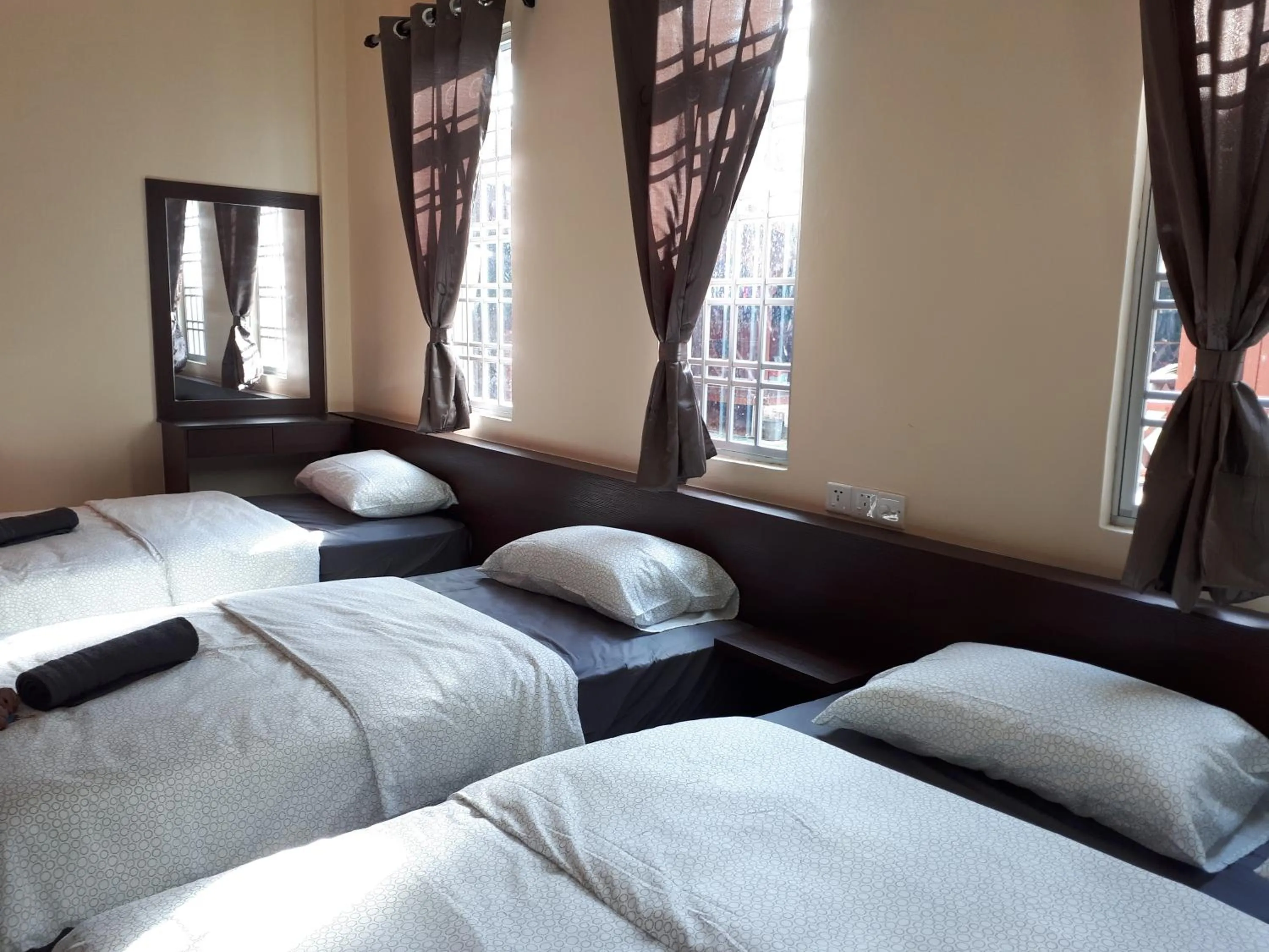 Bed in Juara Mutiara Resort